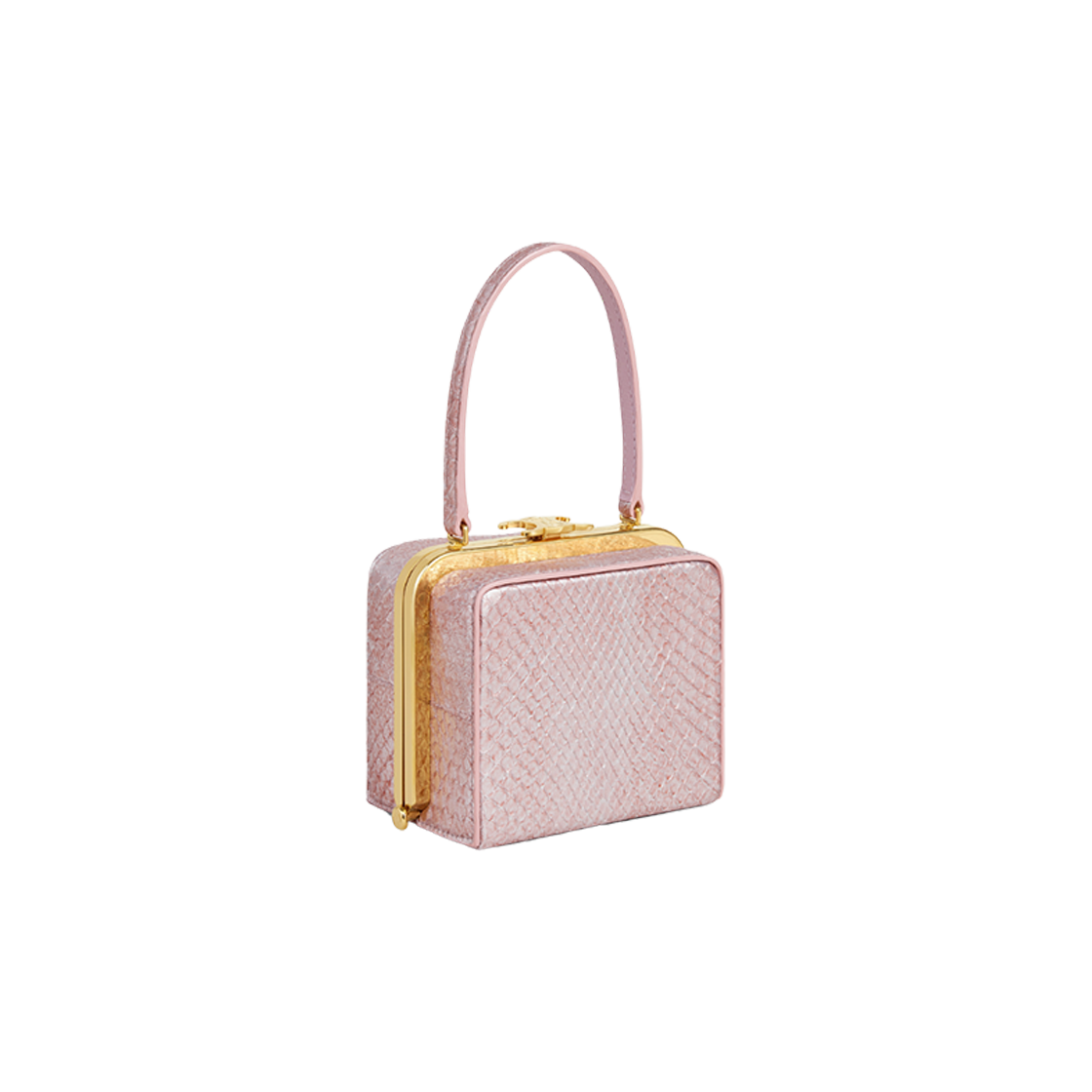 Celine Lana Minaudiere in Pearly Python Rose Glace 상세 이미지 2