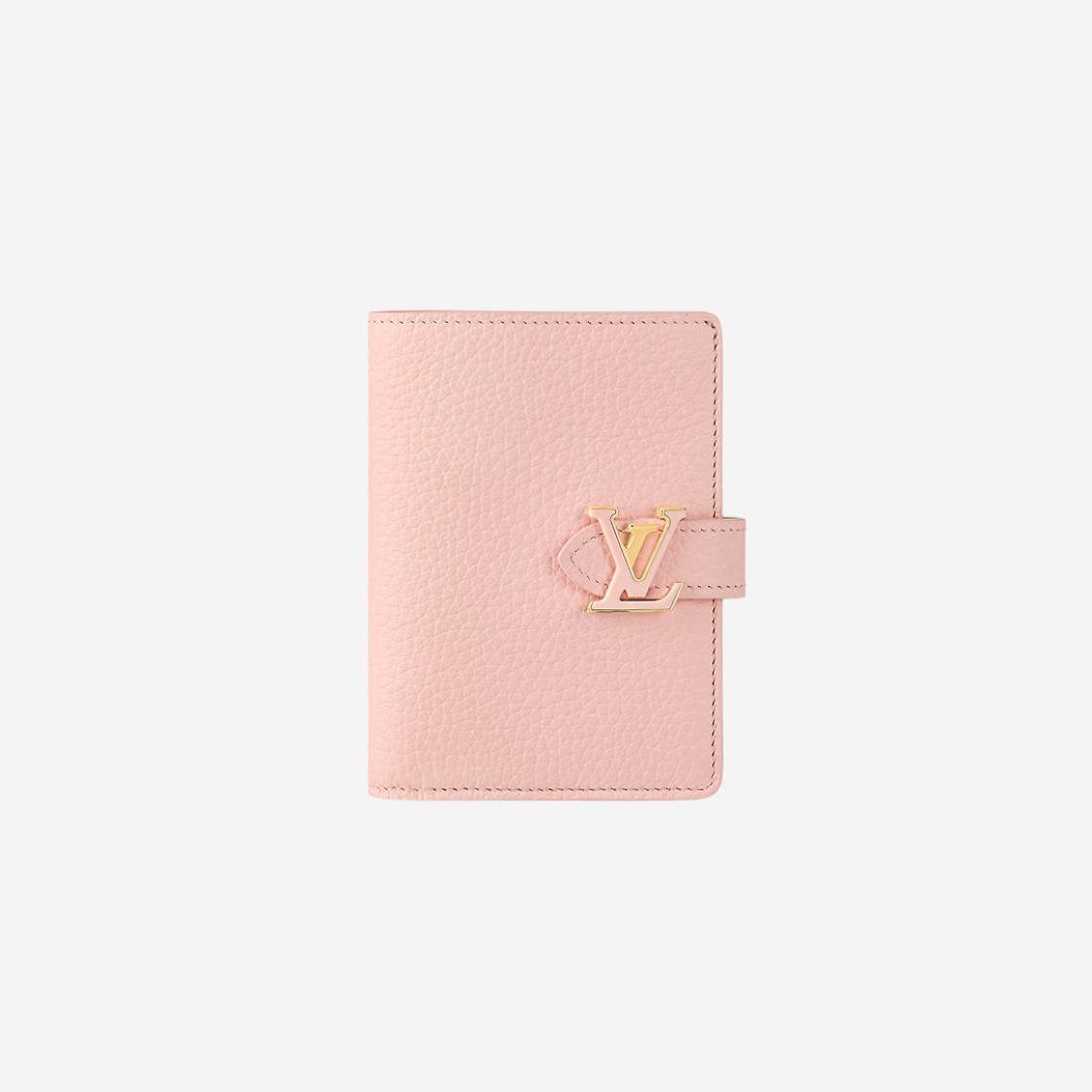 Louis Vuitton LV Vertical Compact Wallet Capucines Rose Jasmine Pink 상세 이미지 1