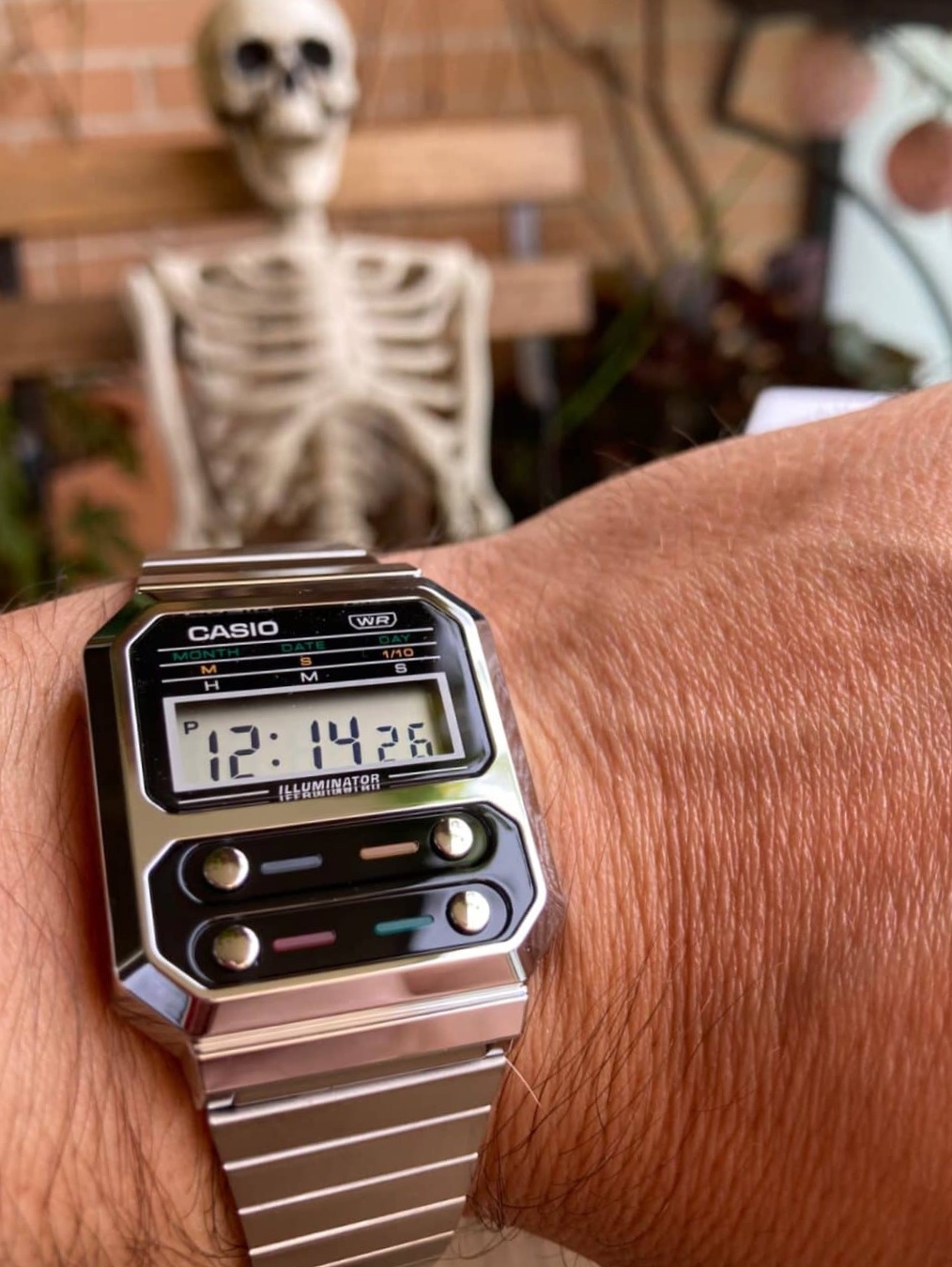 Casio LTP-V007L-9B, Casio AQ-230A-2A2MQY 착용 스타일 - 6