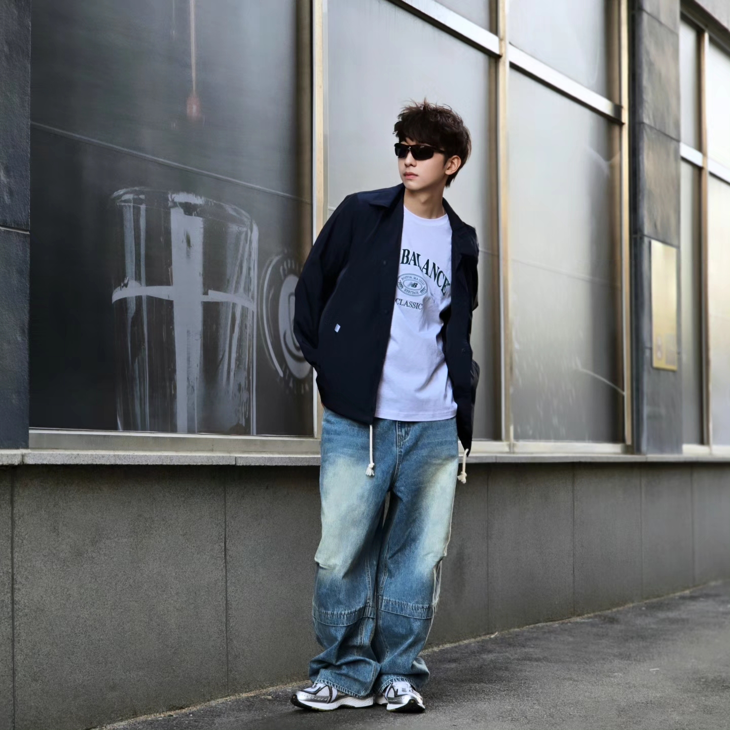 New Balance 1906R White Gold 착용 스타일 - 3