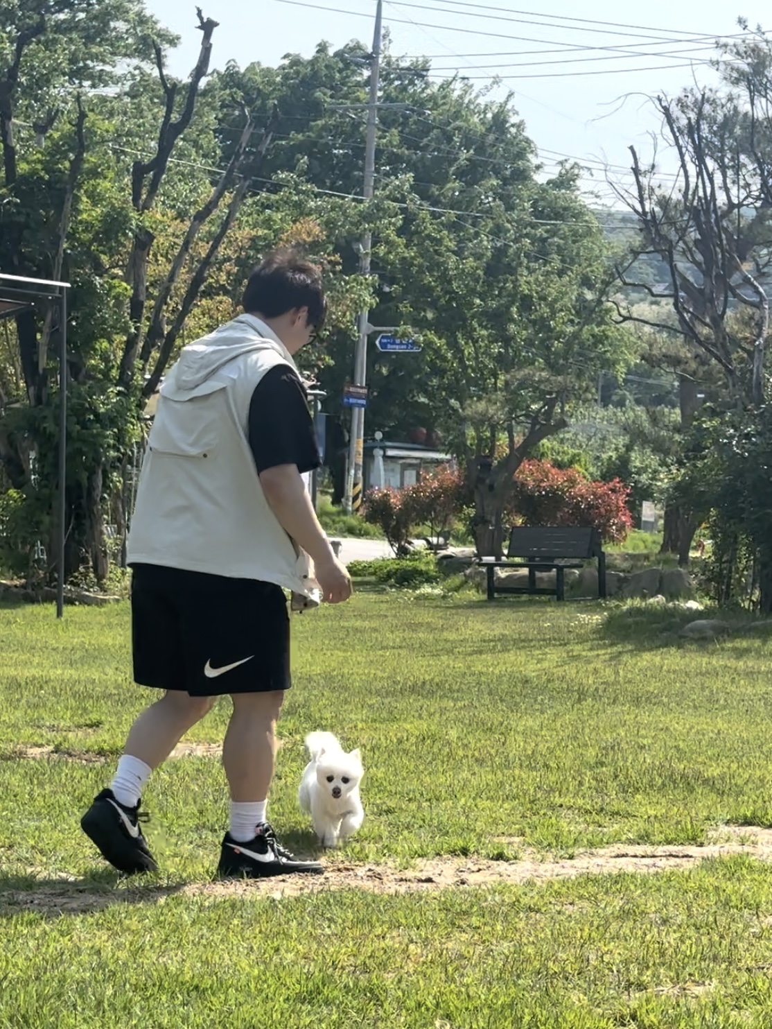 Nike x Stussy Shorts Black (FJ9167-010), Nike x Off-White Air Force 1 Low Black White 착용 스타일