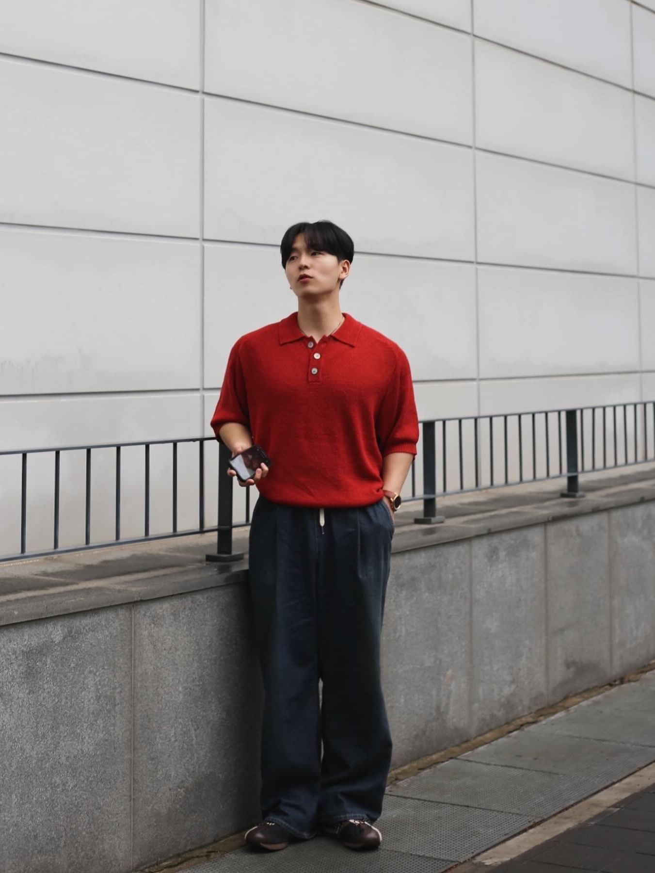 Adidas x Song for the Mute Country OG Core Black Core White 착용 스타일 - 4
