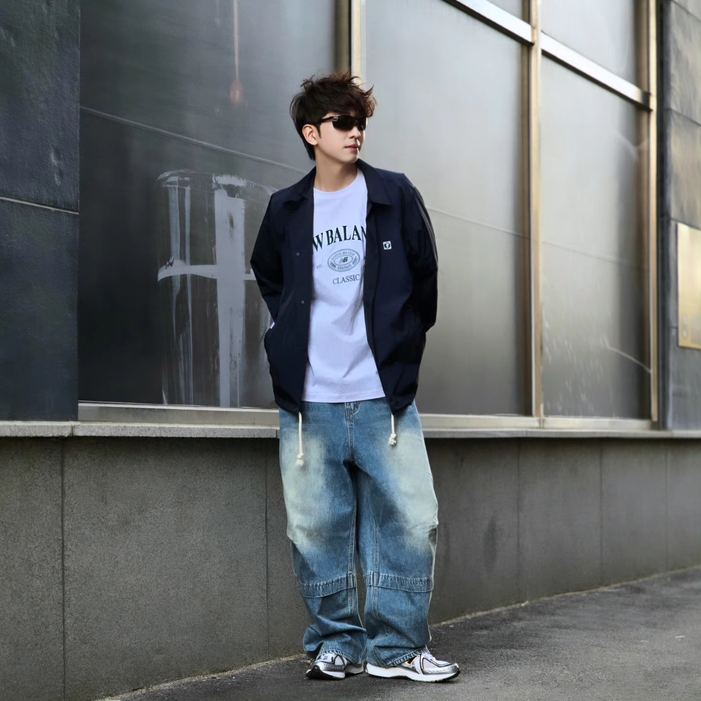 New Balance 1906R White Gold 착용 스타일 - 6