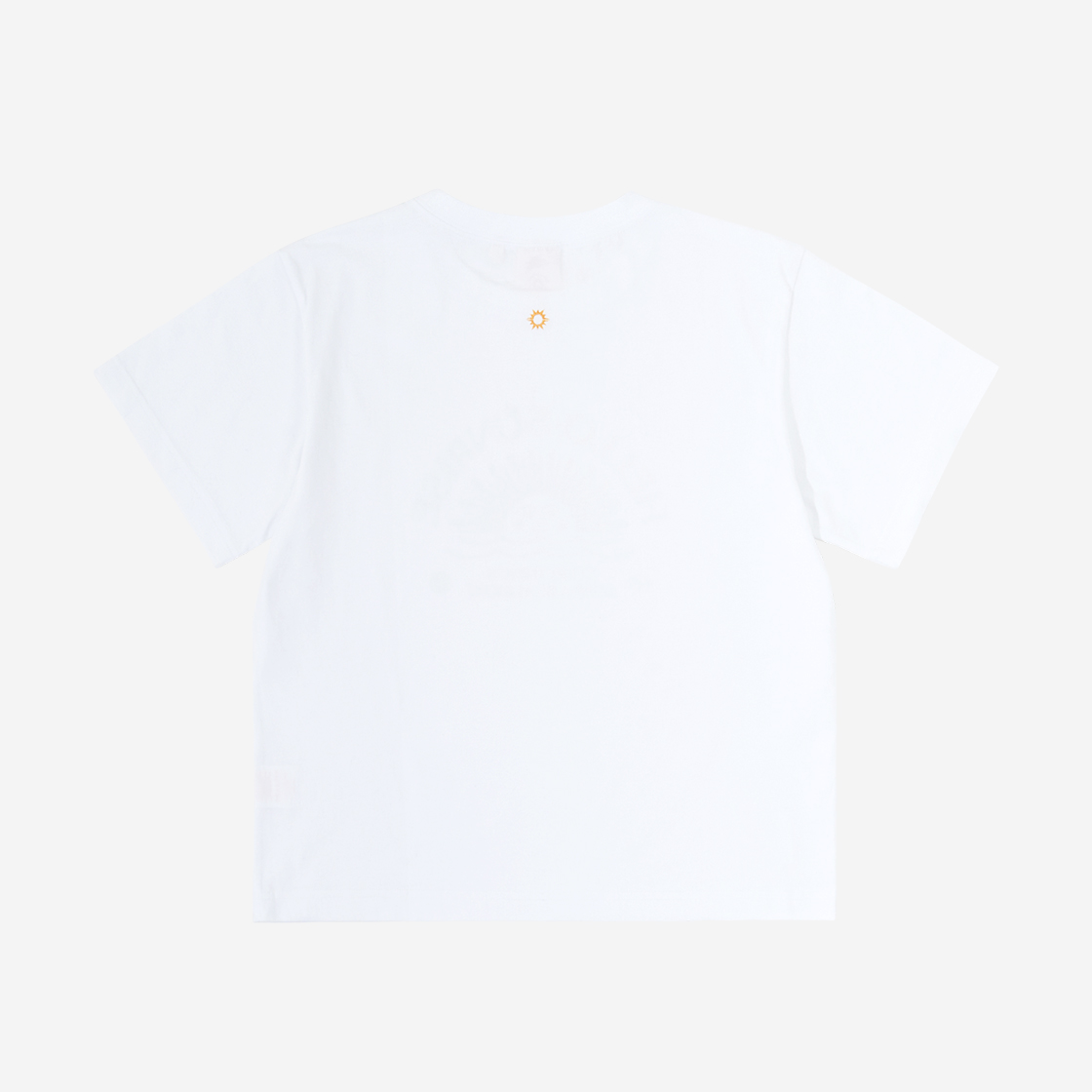 헬로선라이즈 우먼 아치로고 숏슬리브티 화이트(Hello Sunrise Women Arch Logo Short Sleeve Tee White) - 2