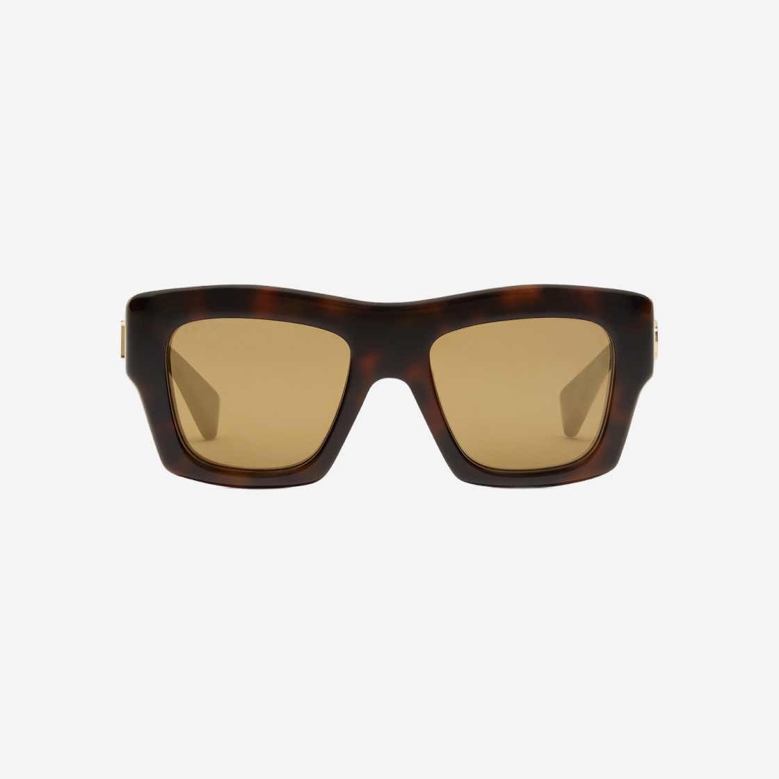 (W) Gucci Square Frame Sunglasses Shiny Tortoiseshell Acetate Frame 상세 이미지 1