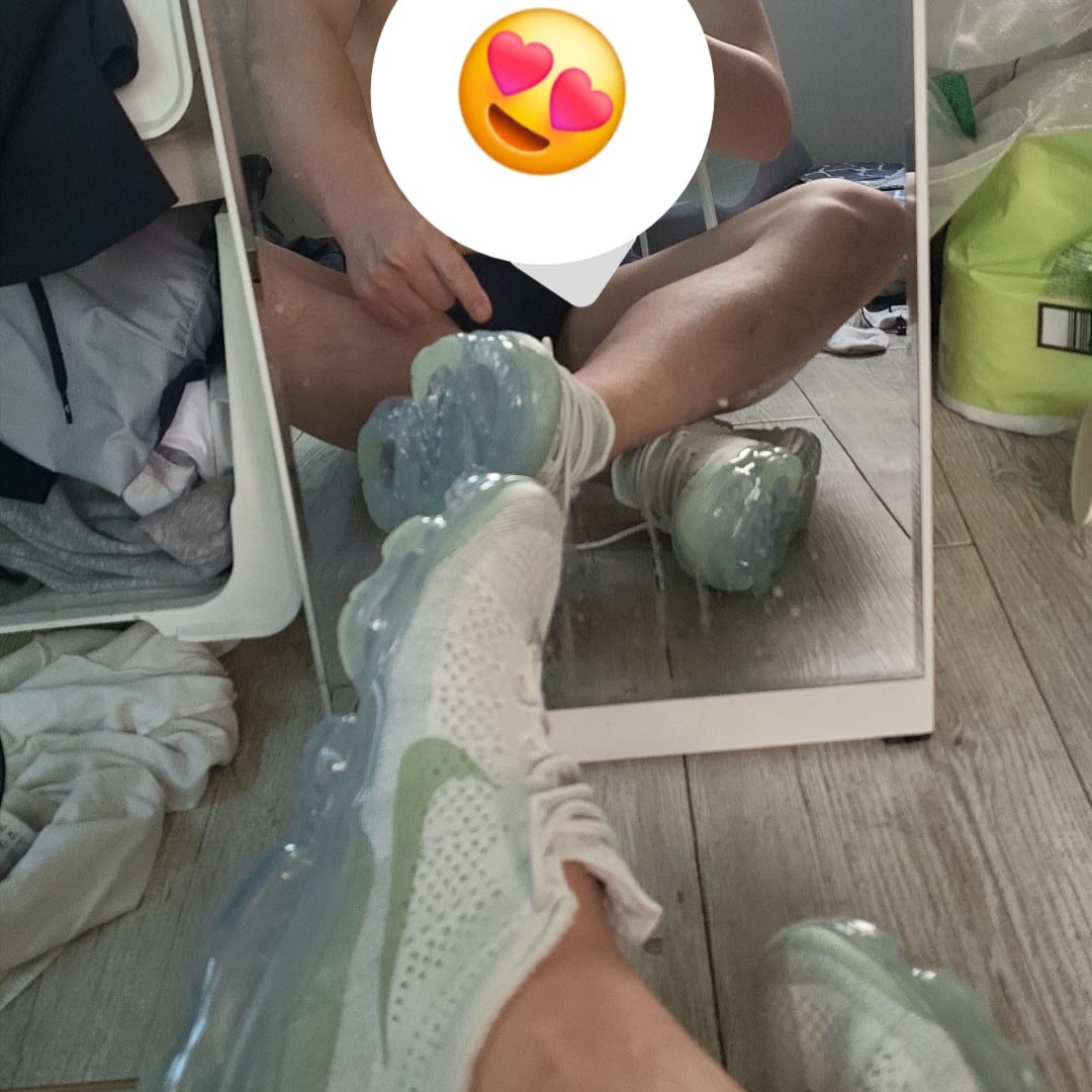 Nike Air VaporMax 2023 Flyknit Pure Platinum 착용 스타일