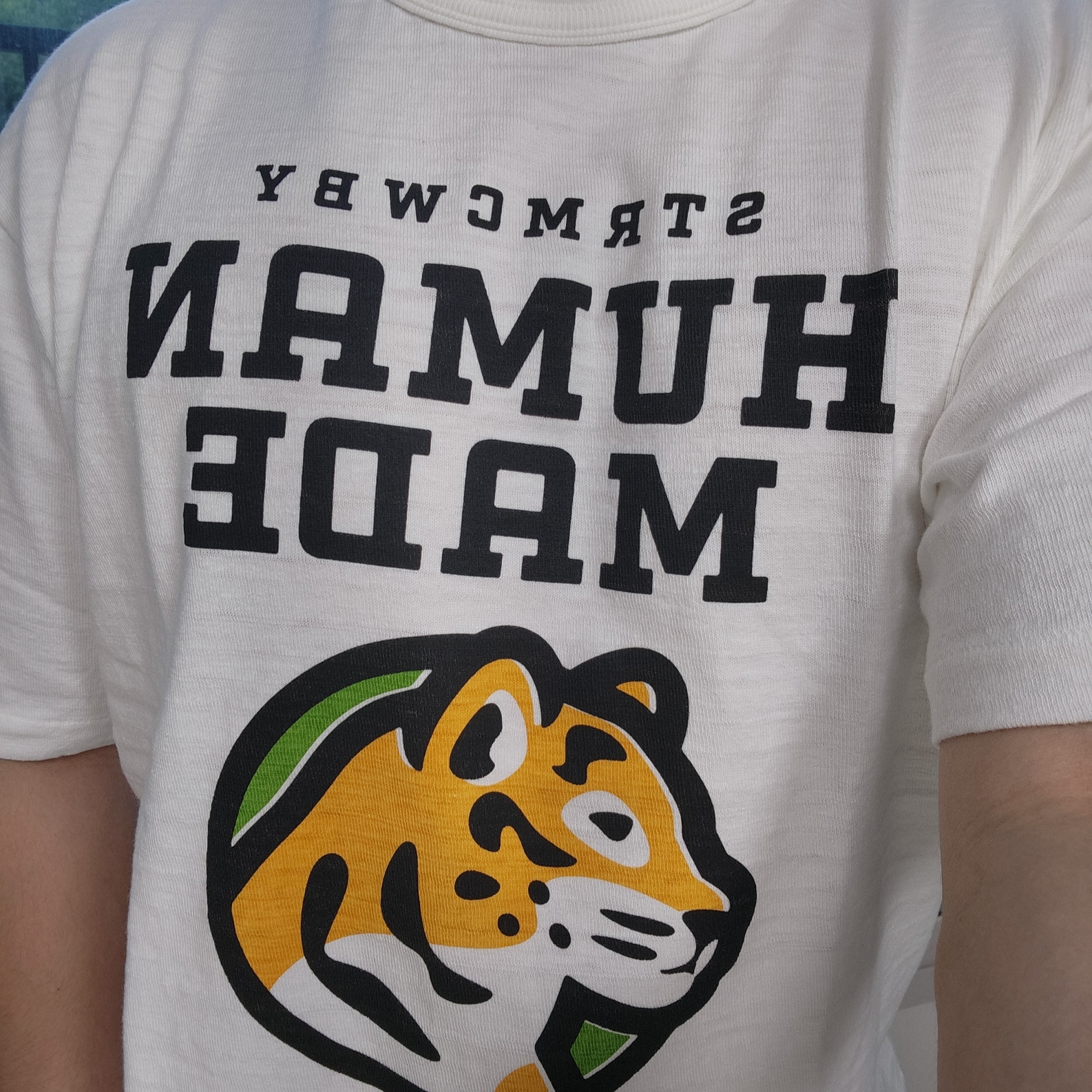 Human Made Graphic T-Shirt #8 White 착용 스타일