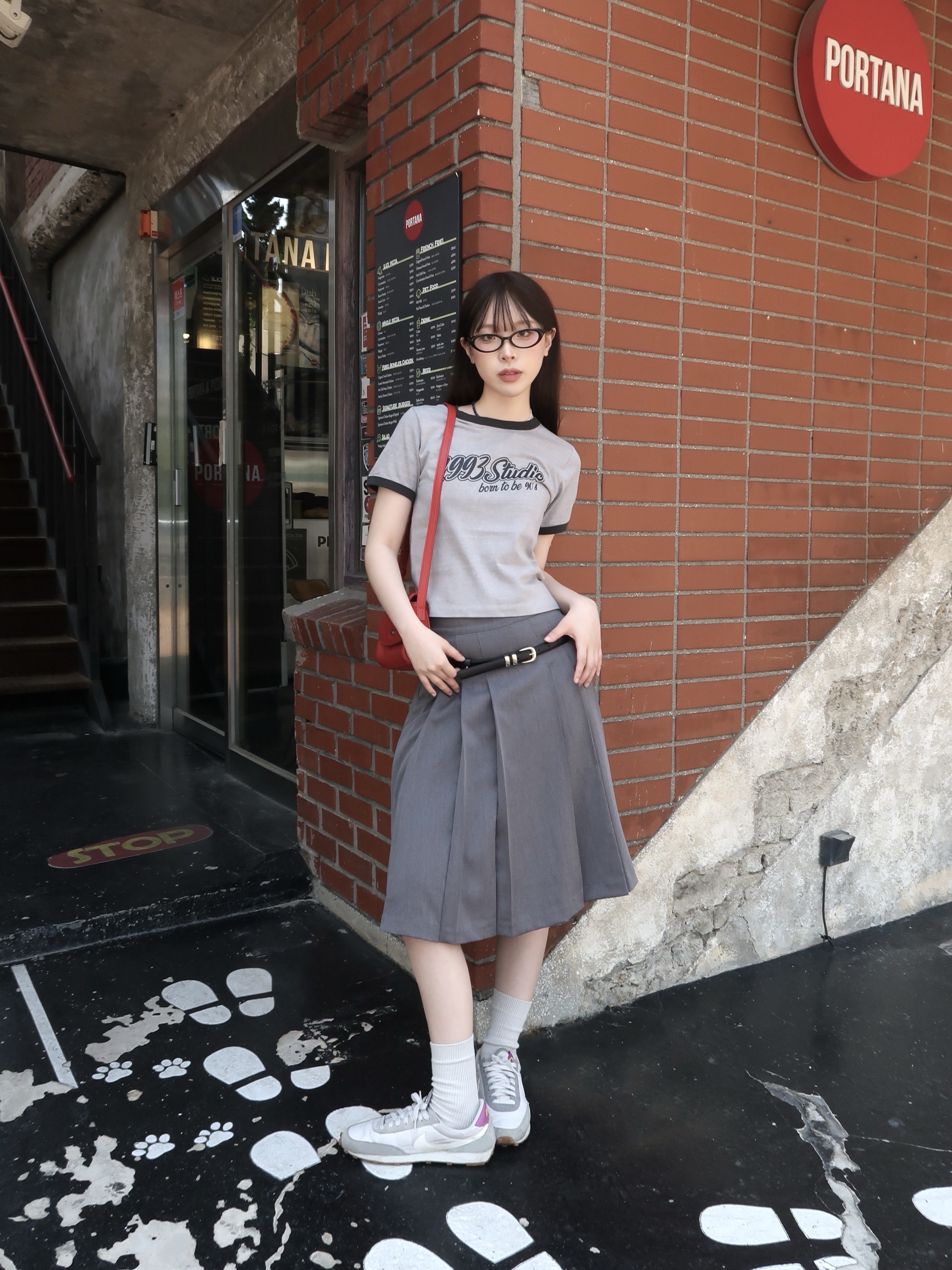(W) Nike Daybreak Summit White 착용 스타일 - 2