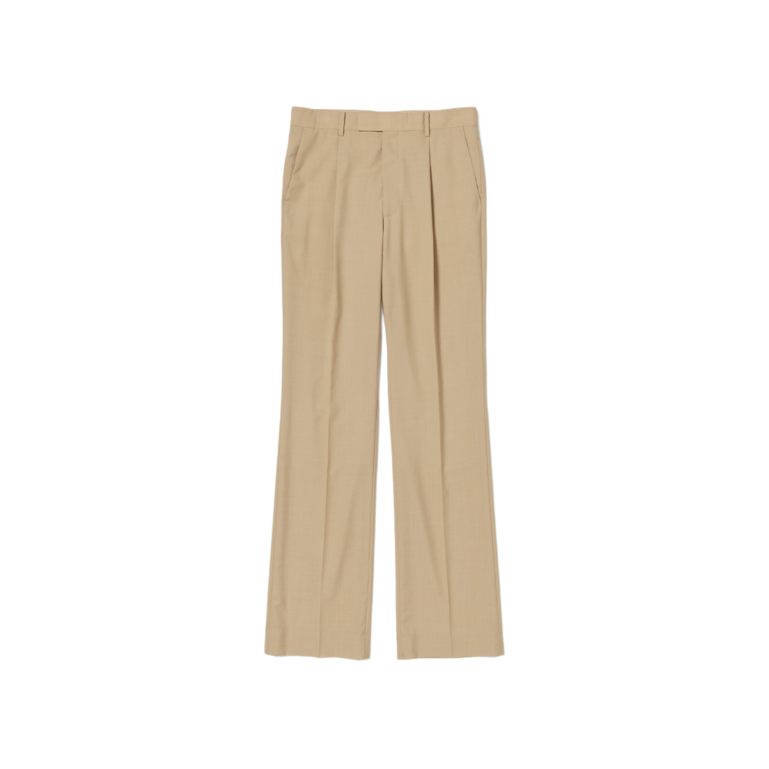 Auralee Super Fine Tropical Wool Slacks Top Beige 상세 이미지 1