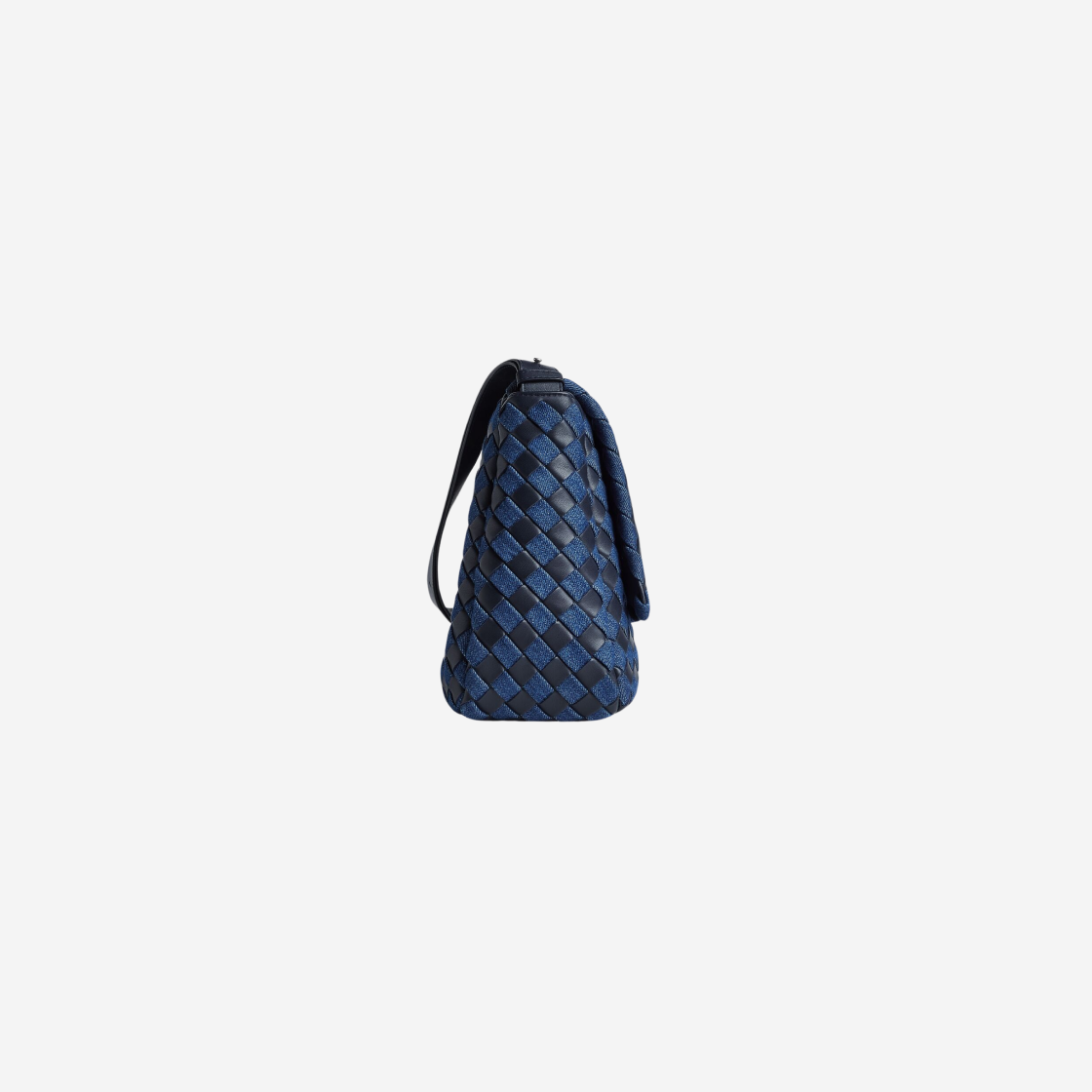 Bottega Veneta Large Cobble Crossbody Bag Abyss Indigo 상세 이미지 2