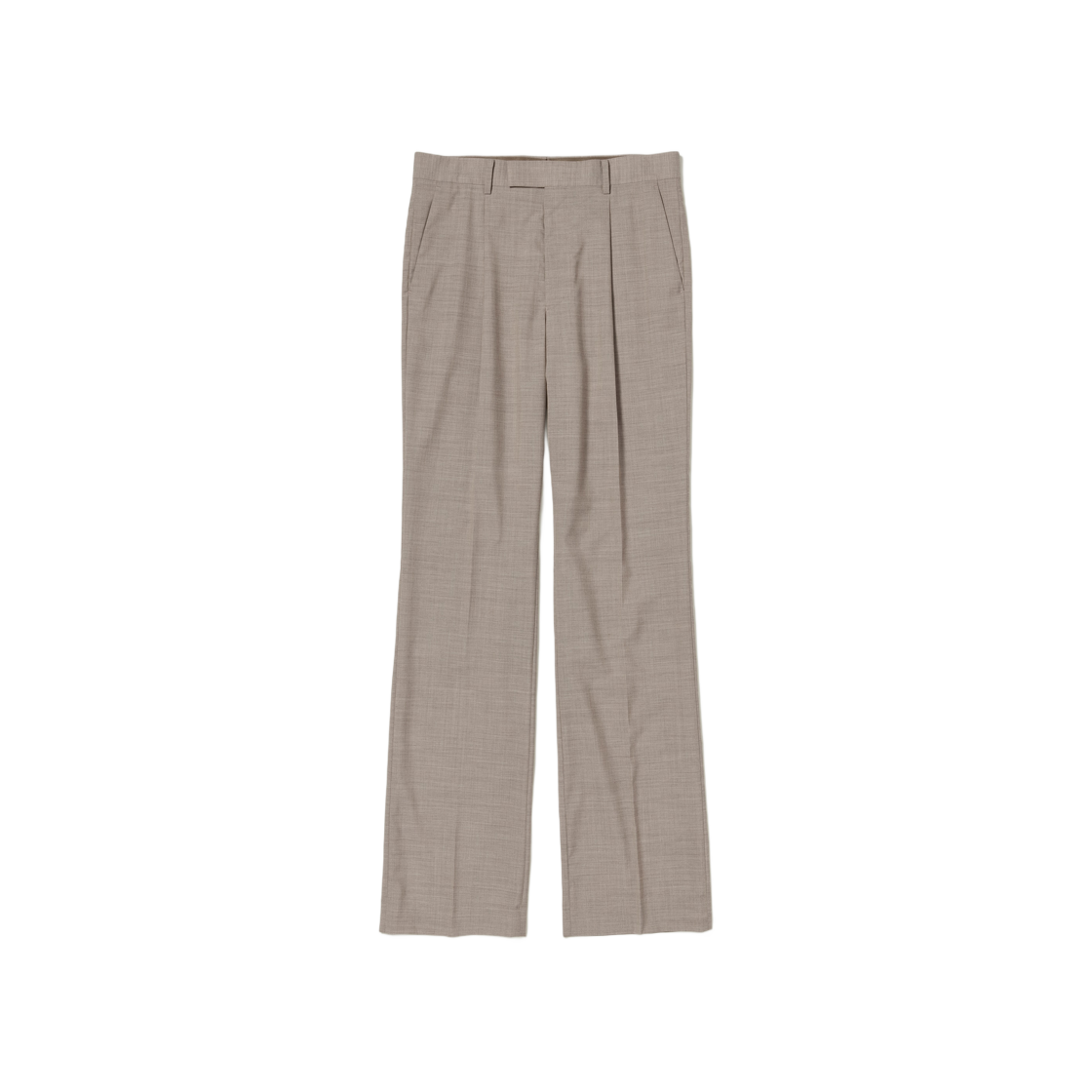 Auralee Super Fine Tropical Wool Slacks Top Gray Beige 상세 이미지 1