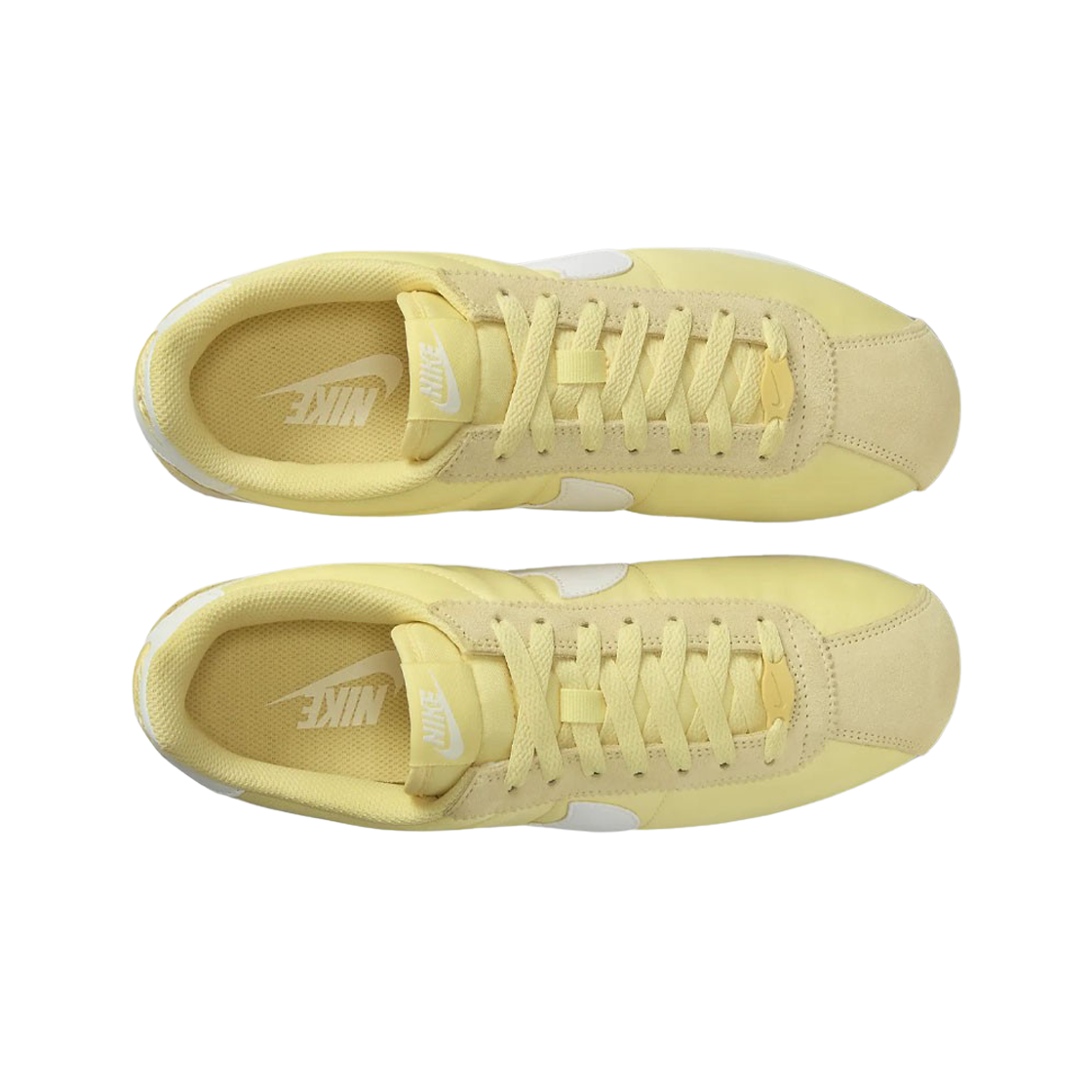 (W) 나이키 코르테즈 TXT 소프트 옐로우 코코넛 밀크((W) Nike Cortez TXT Soft Yellow Coconut Milk) - 2