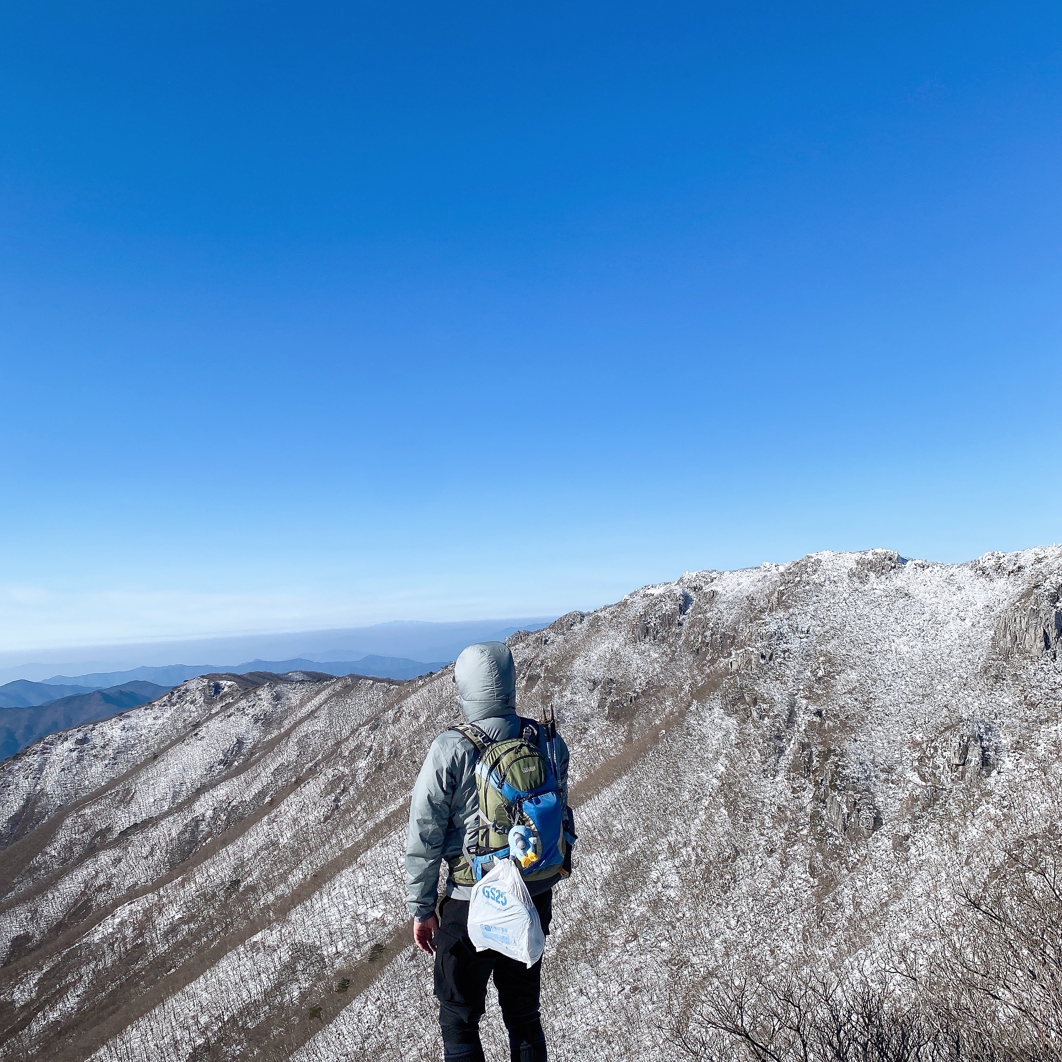 Arc'teryx Atom LT Hoody Void 착용 스타일