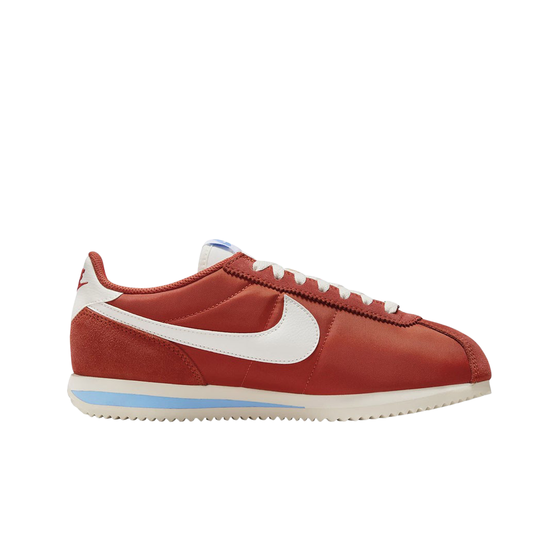 (W) 나이키 코르테즈 피칸테 레드 유니버시티 블루((W) Nike Cortez Picante Red University Blue)