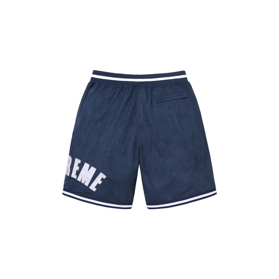 Supreme Ultrasuede Mesh Short Navy - 24SS 상세 이미지 2