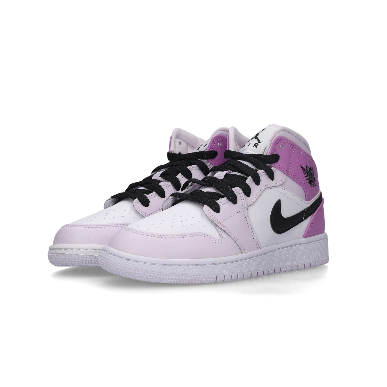 (GS) Jordan 1 Mid Barely Grape White
