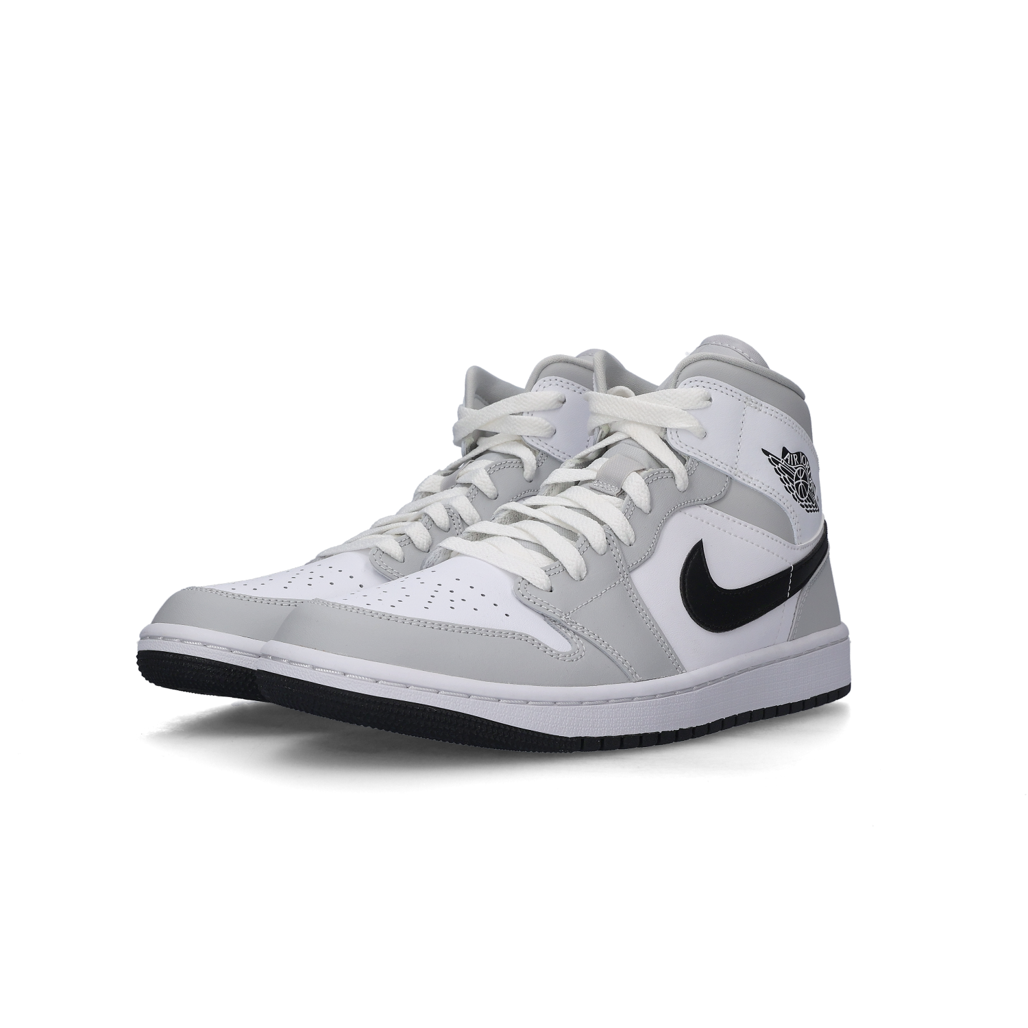 (W) Jordan 1 Mid Grey Fog