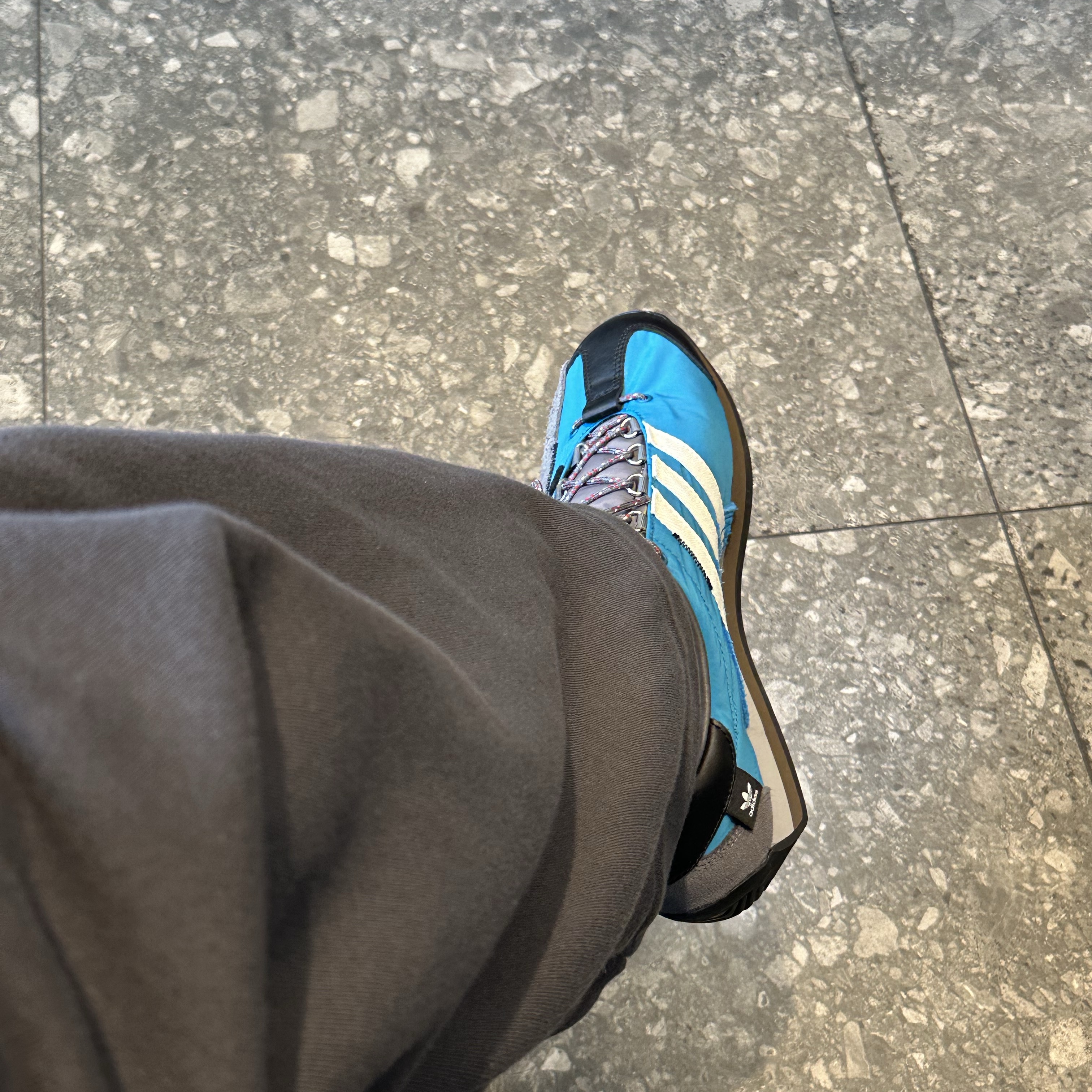 Adidas x Song for the Mute Country OG Active Teal Core Black 착용 스타일 - 2