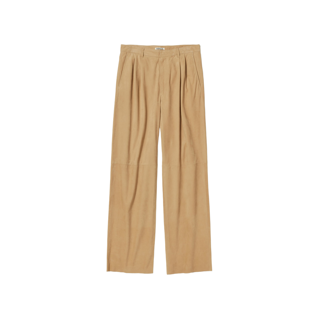 Auralee Calf Nubuck Pants Beige 상세 이미지 1