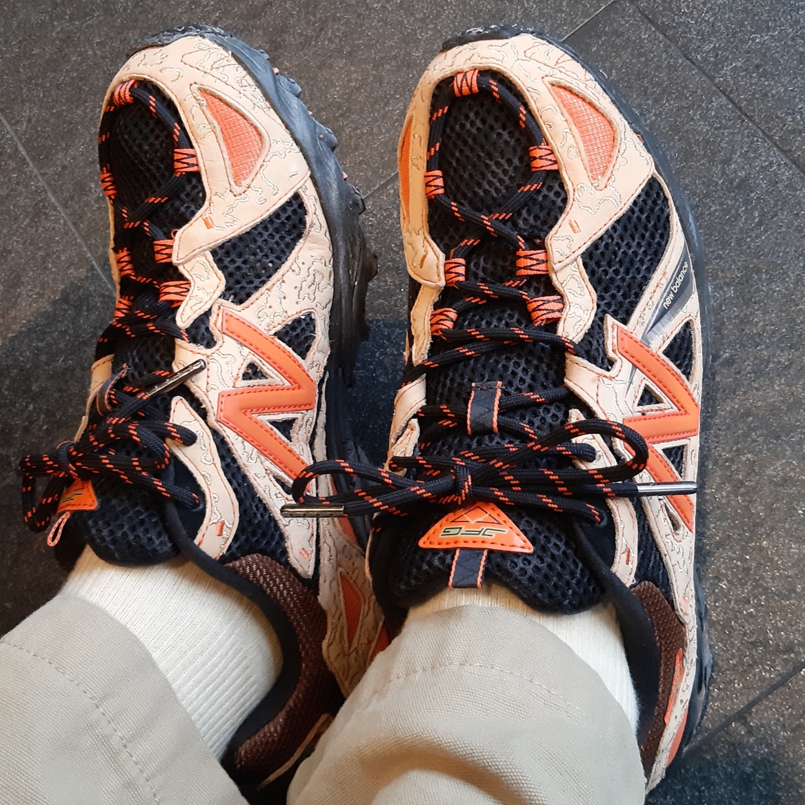 New Balance x Joe Freshgoods Beneath the Surface 610 Lil Desert Brown - D Standard 착용 스타일