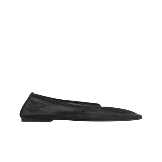 (W) Arket Mesh Ballerinas Black