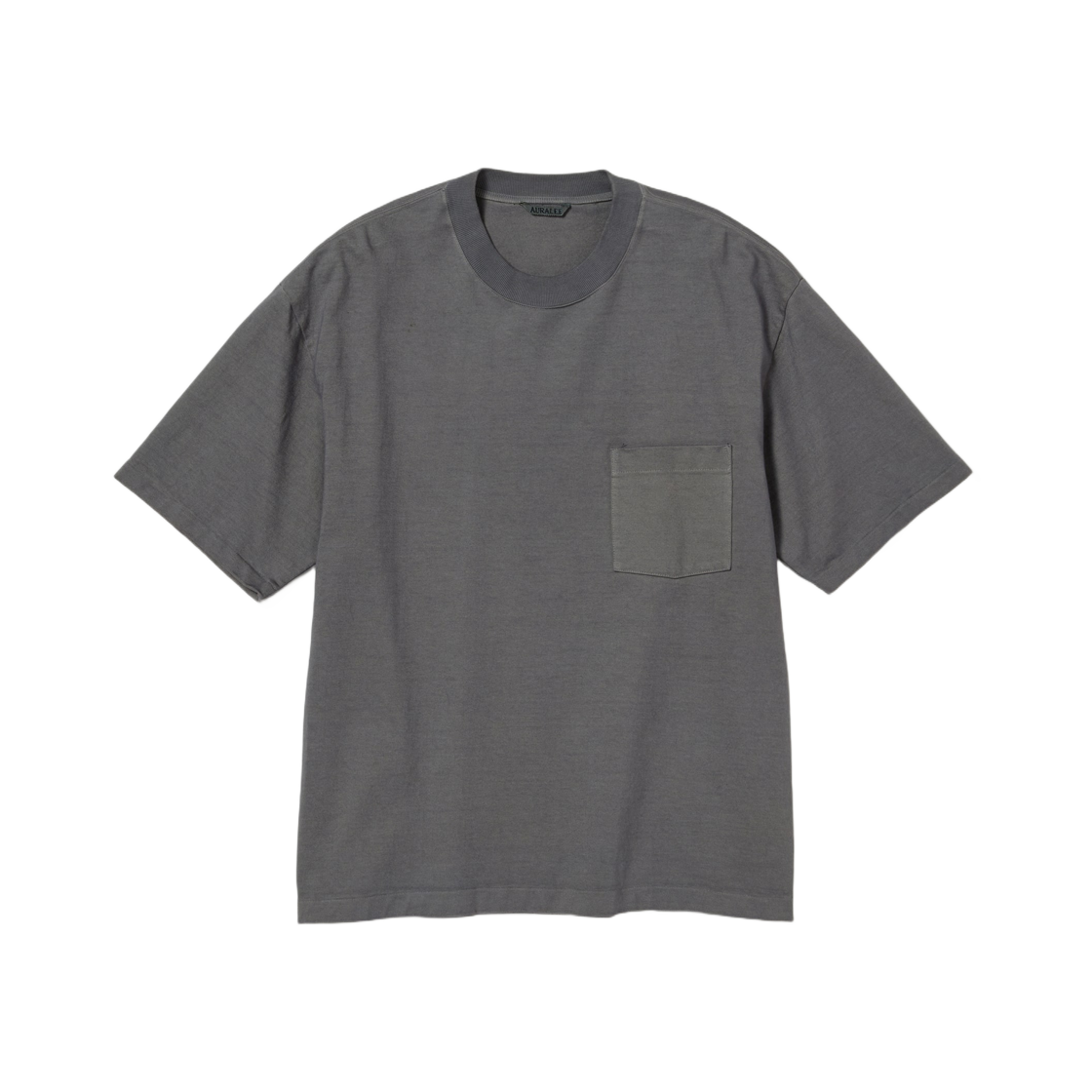 Auralee Heavy Weight T-Shirt Gray 상세 이미지 1