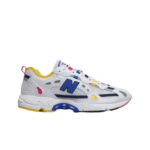 New Balance 827 White Atomic Yellow