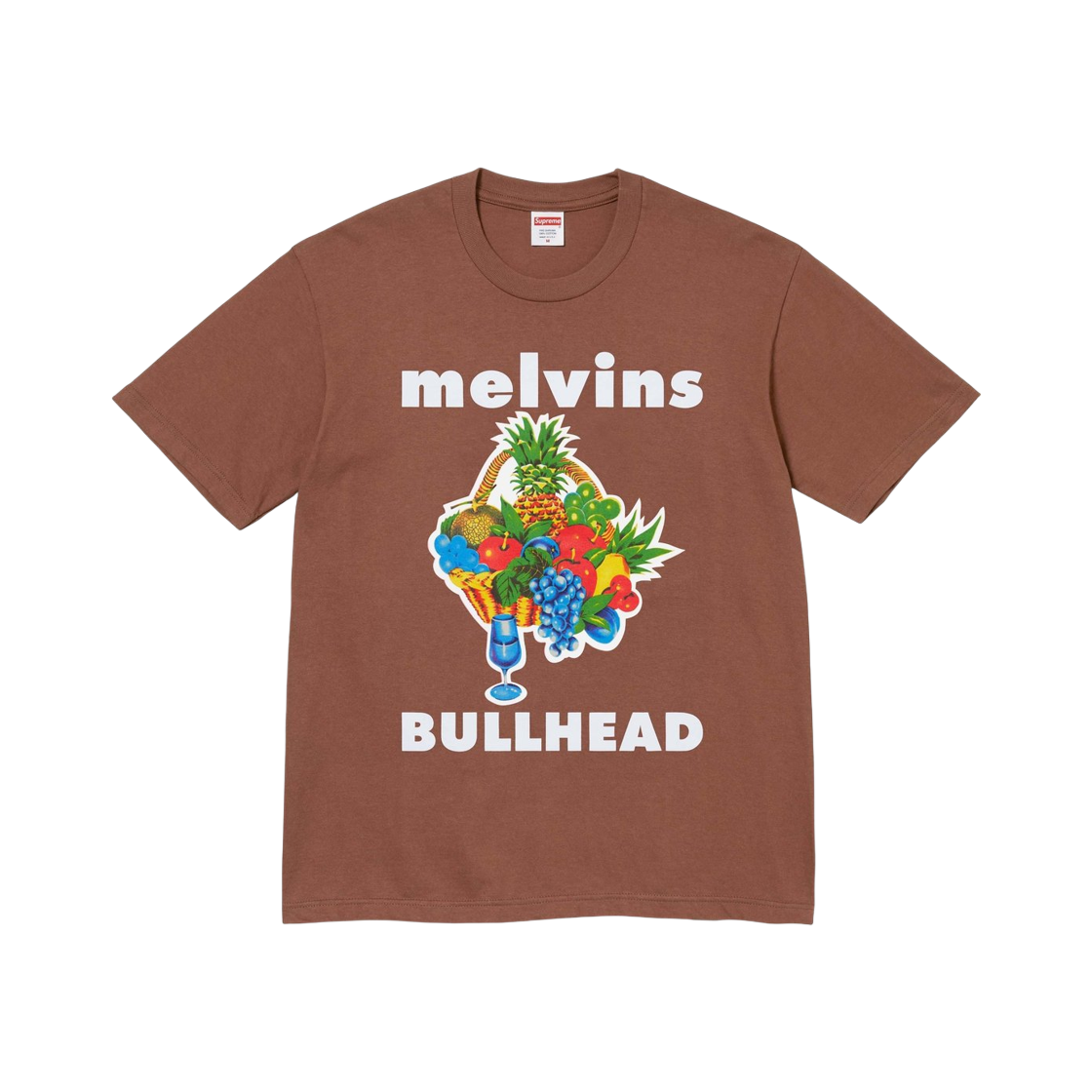 Supreme x Melvins Bullhead T-Shirt Brown - 24SS 상세 이미지 1