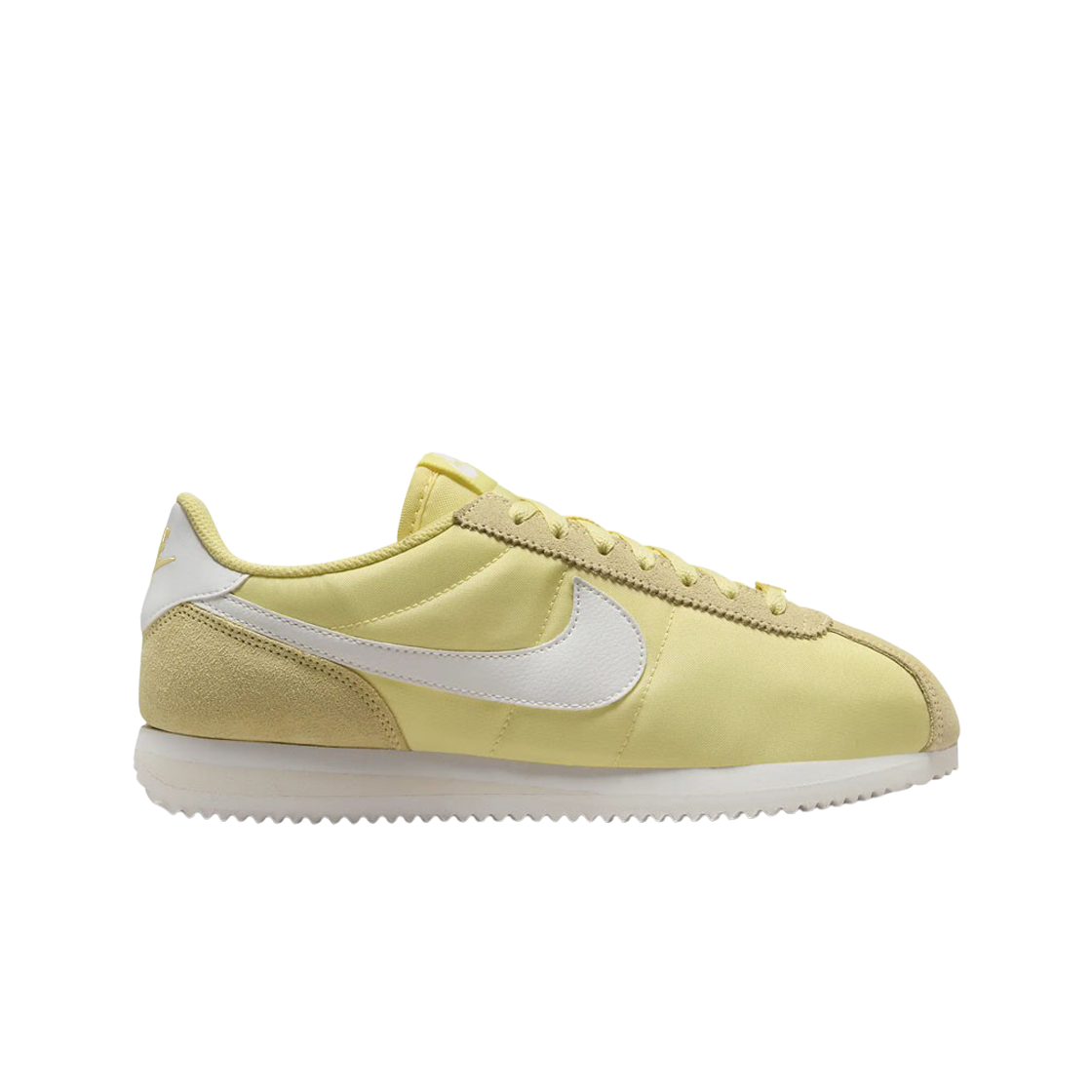 (W) 나이키 코르테즈 TXT 소프트 옐로우 코코넛 밀크((W) Nike Cortez TXT Soft Yellow Coconut Milk) - 1