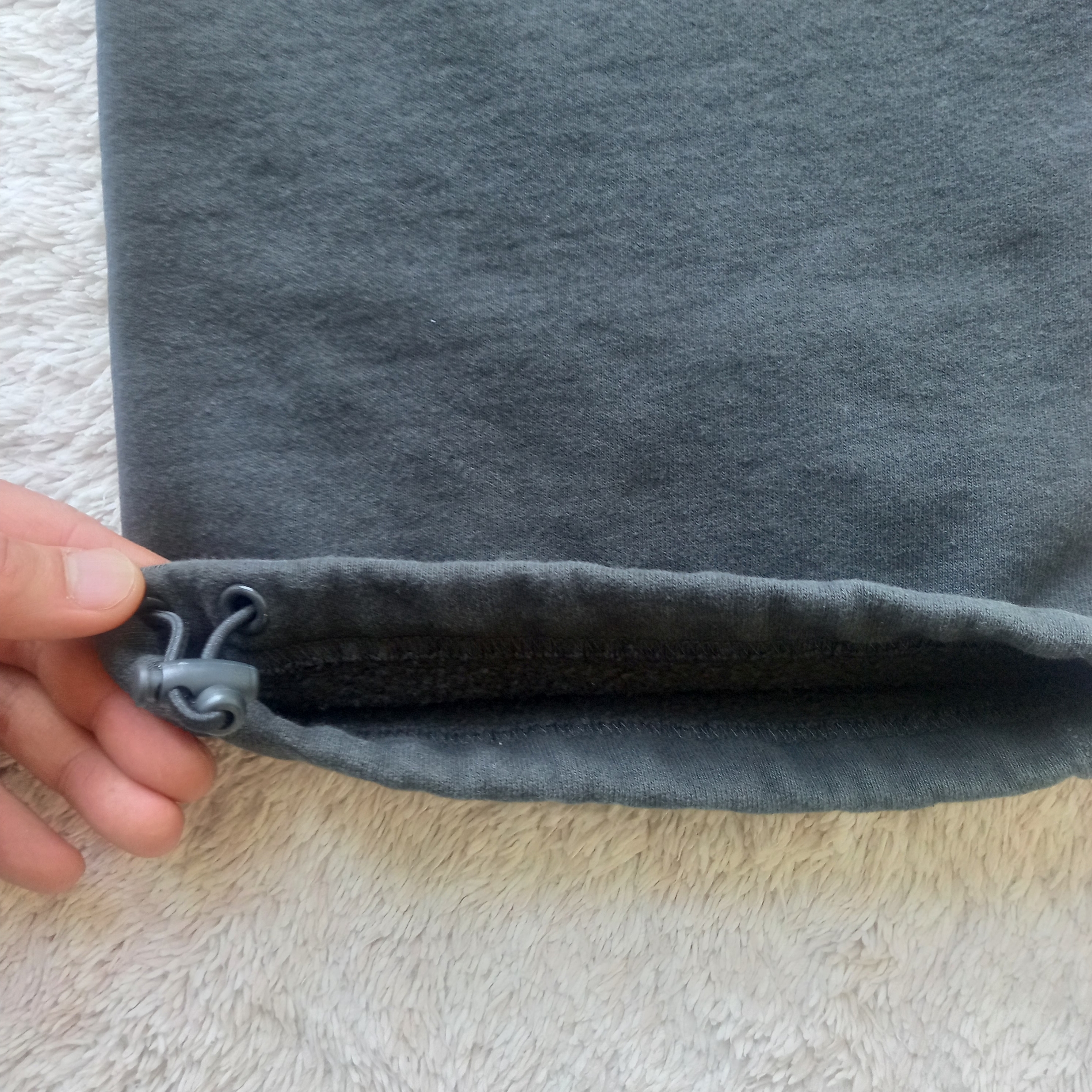 Supreme Wrapped Sweatpant Washed Black - 24SS 착용 스타일 - 5