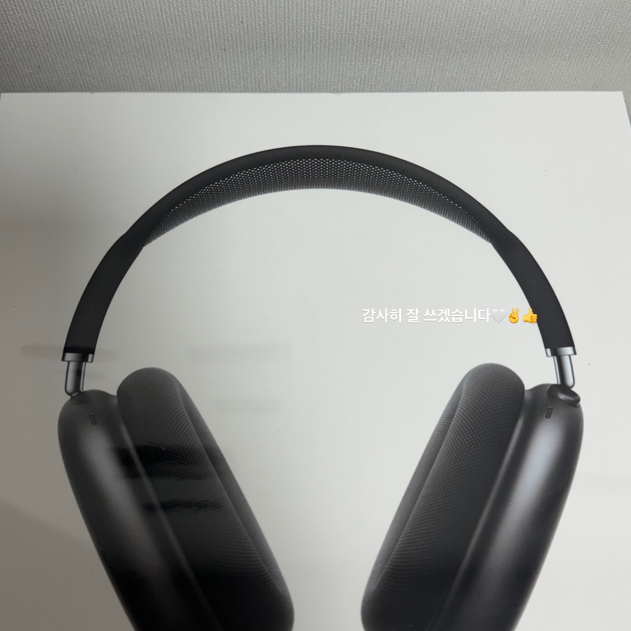 Apple AirPods Max Lightning Space Gray (Korean Ver.) 착용 스타일