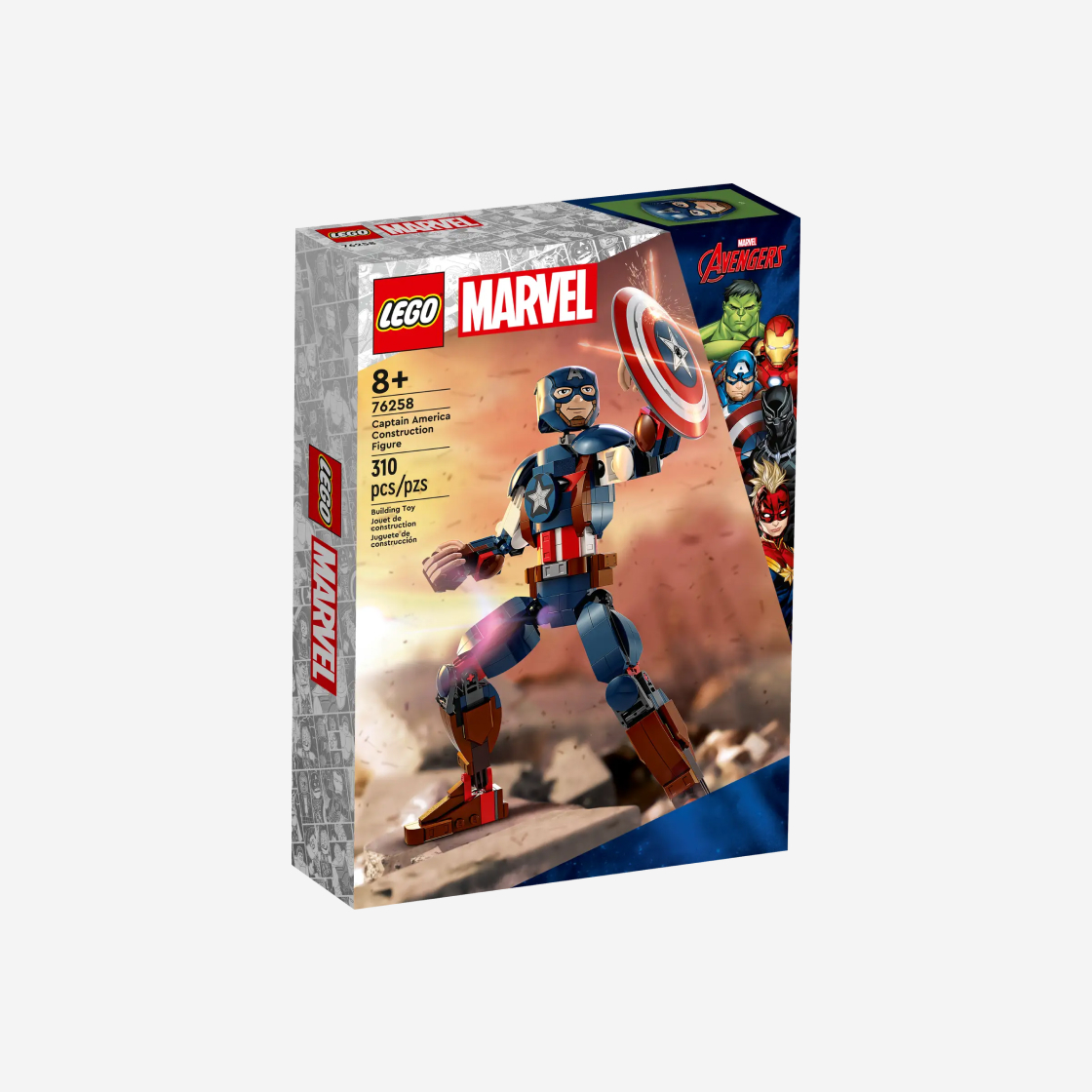 레고 마블 캡틴 아메리카 액션 피규어(Lego Marvel Captain America Construction Figure) - 2