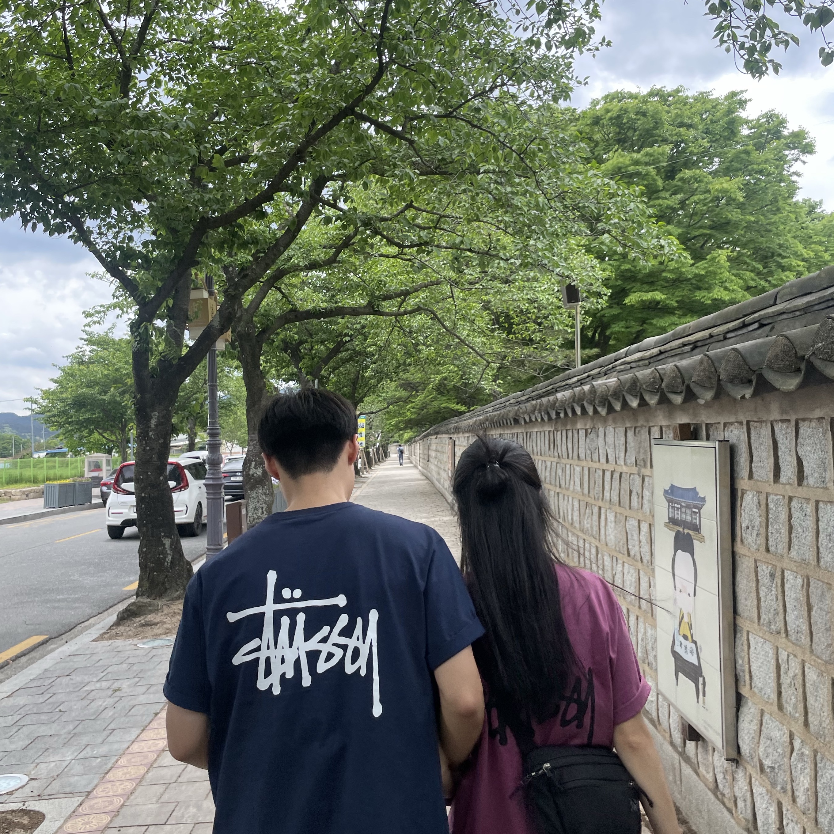 (GS) Jordan 1 Low Cherrywood Red, Nike Air Force 1 '07 Low White 착용 스타일 - 4