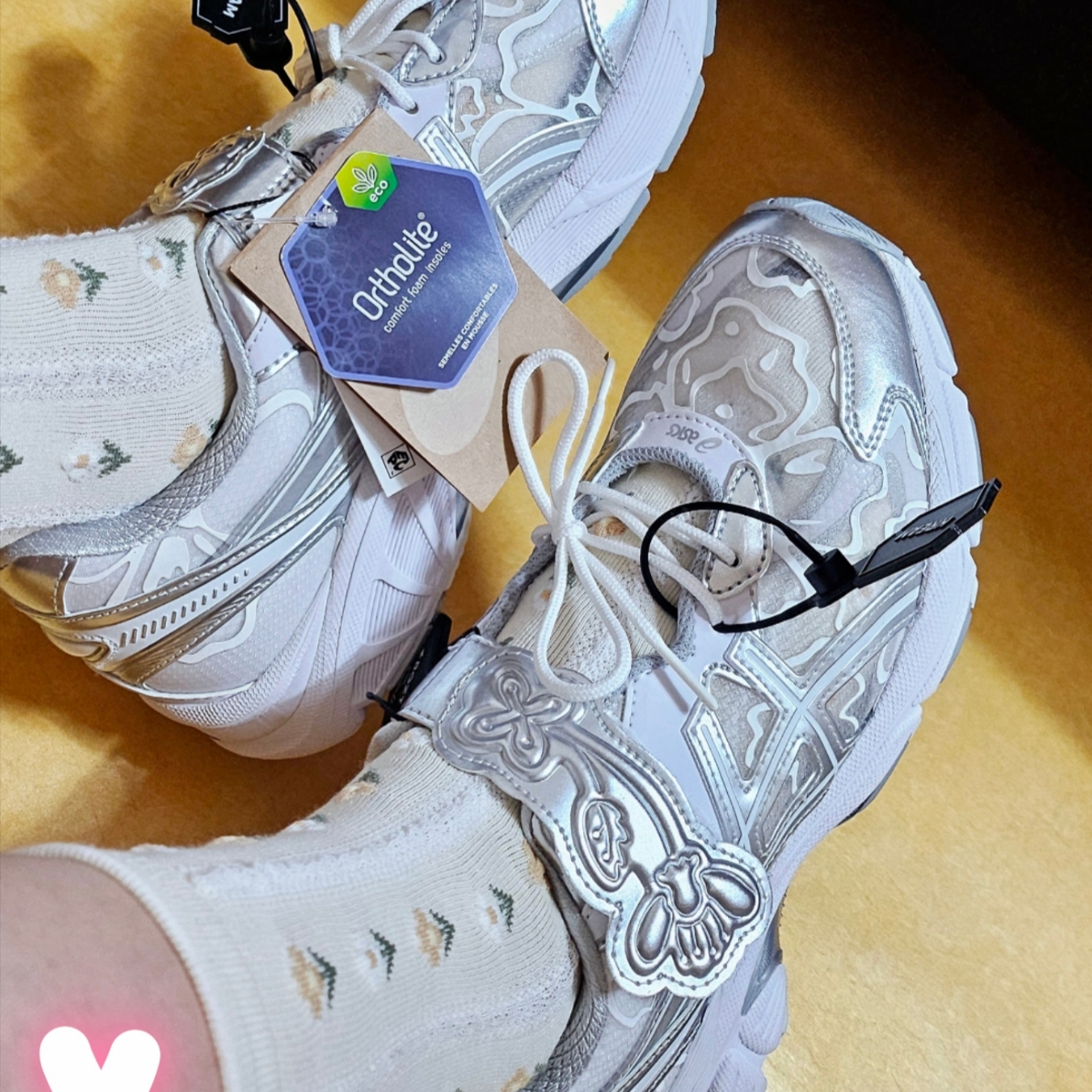 Asics x Cecilie Bahnsen GT-2160 White 착용 스타일 - 1