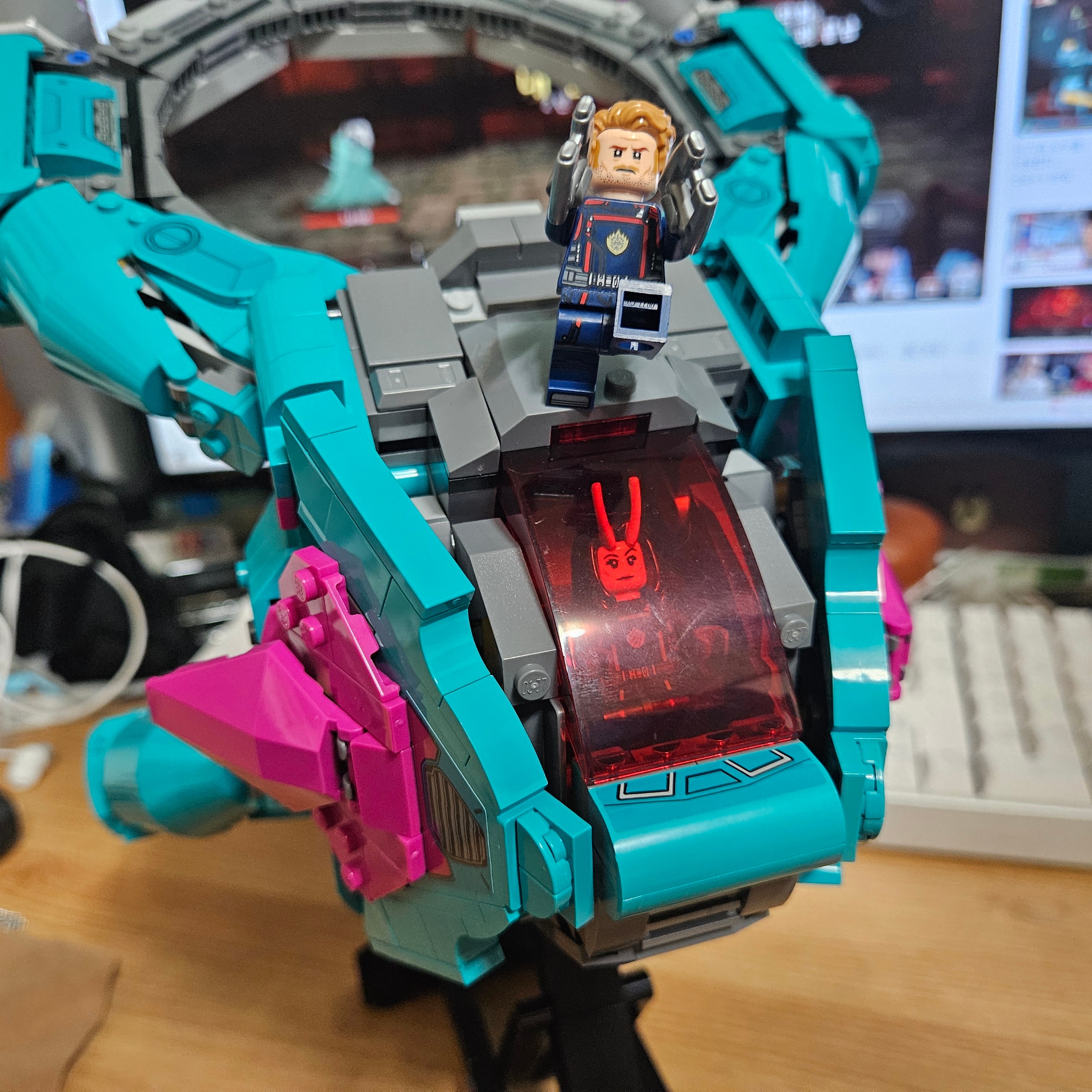 Lego Marvel The New Guardians' Ship 착용 스타일 - 1