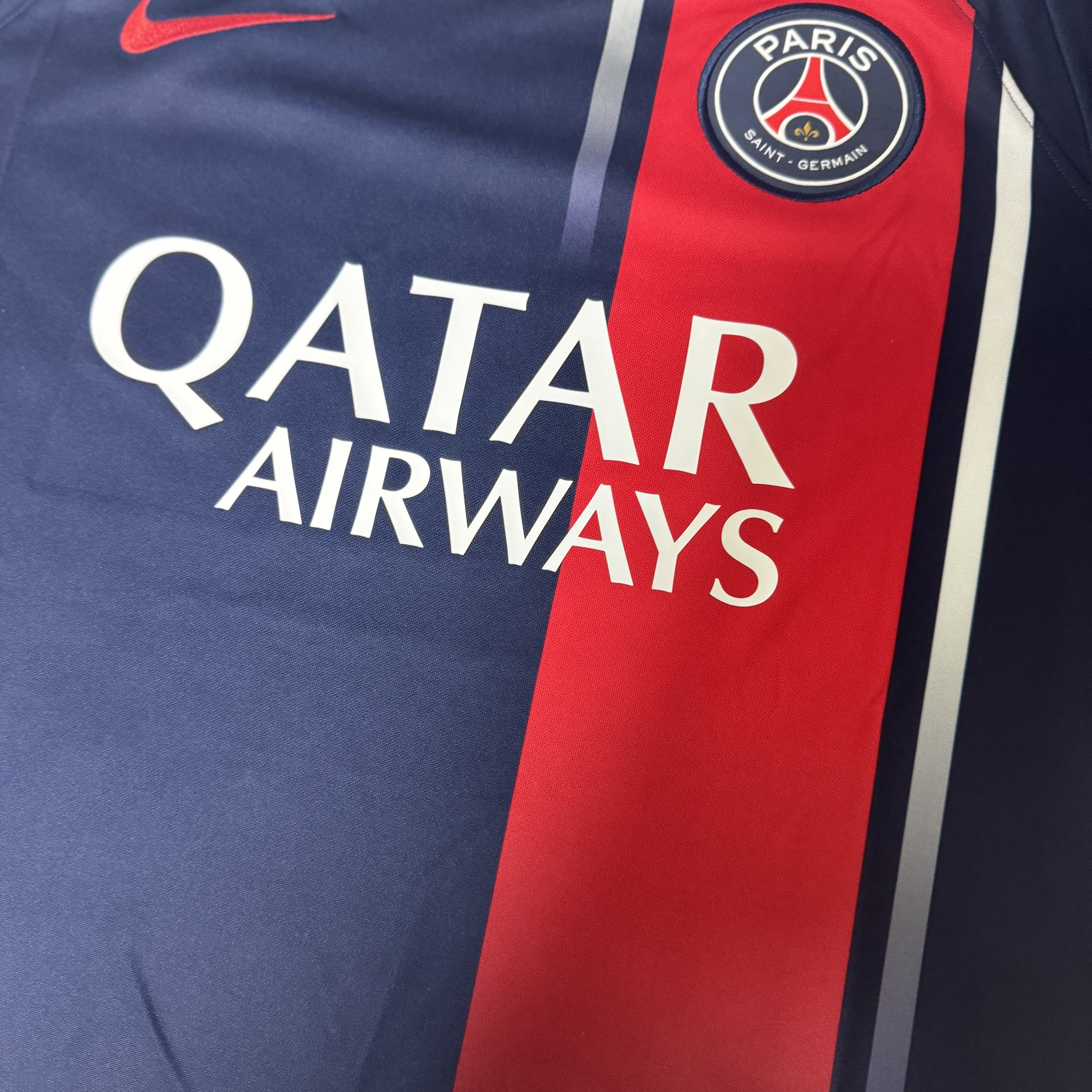 Nike Paris Saint-Germain 2023/24 Dri-Fit Stadium Home Jersey Midnight Navy (Non Marking Ver.) 착용 스타일