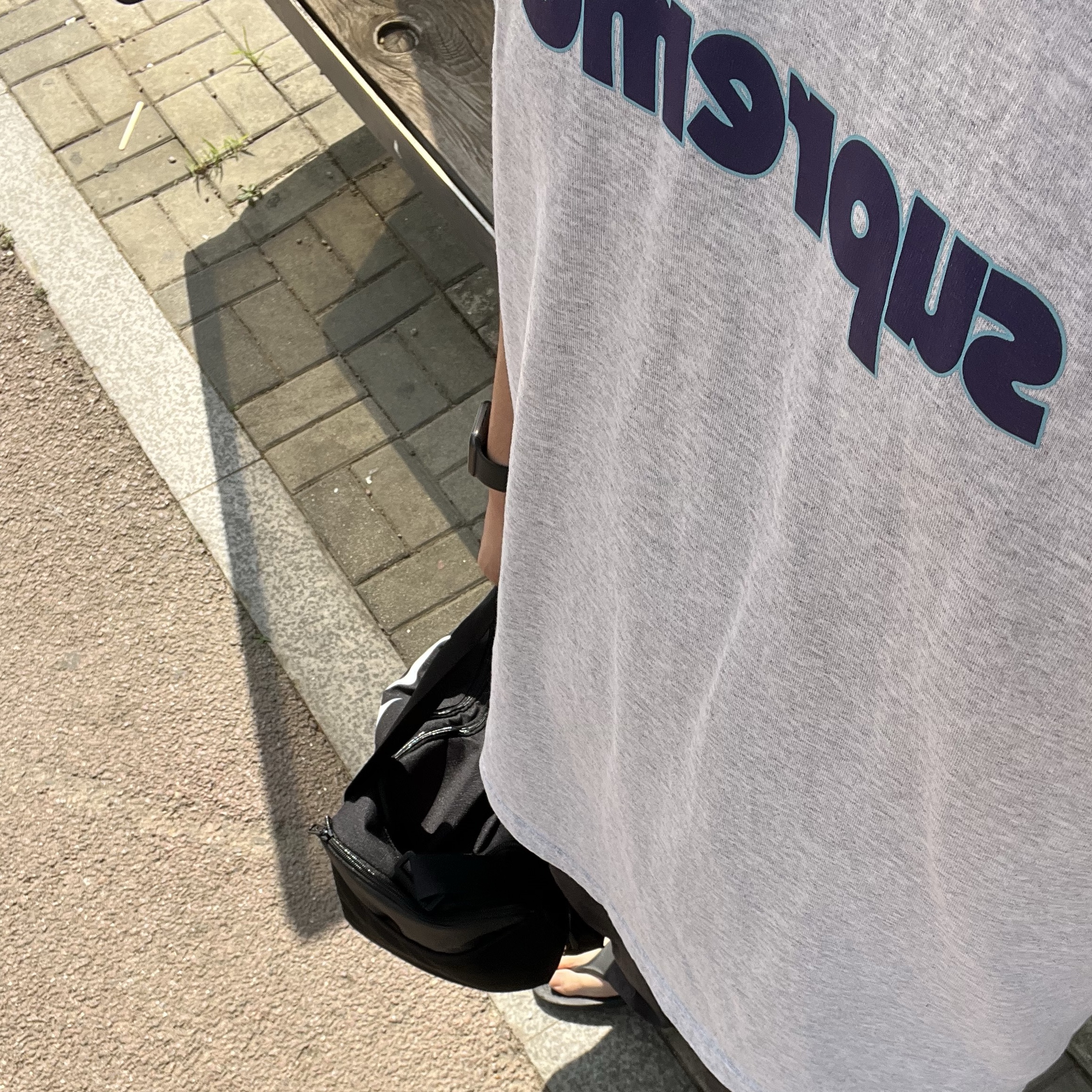 Supreme Pinline T-Shirt Ash Grey - 24SS, Nike Brasilia 9.5 Training Duffle Bag Small 41L Black 착용 스타일