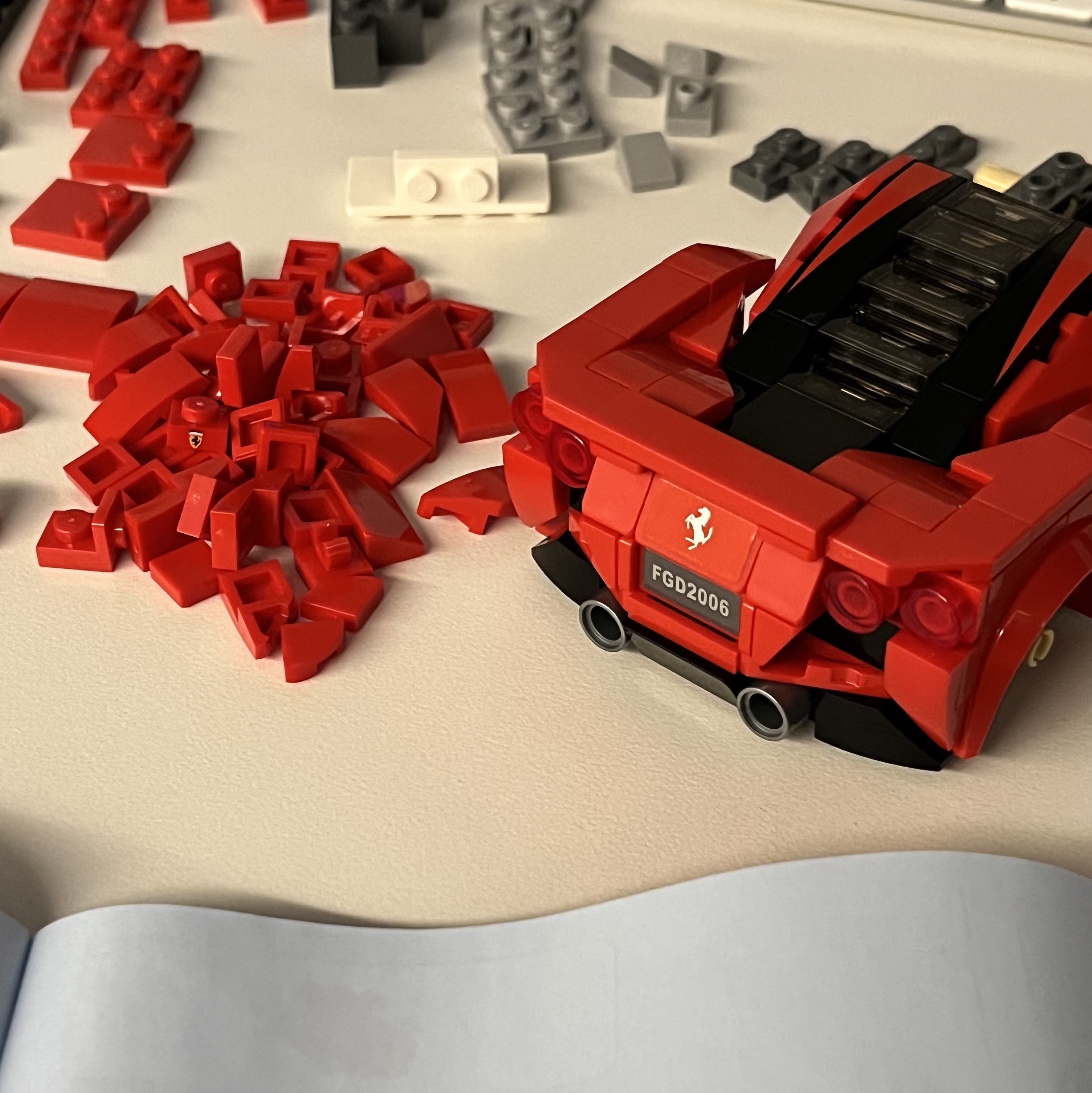 Lego Ferrari F8 Tributo, Lego Ferrari Daytona SP3 착용 스타일 - 4