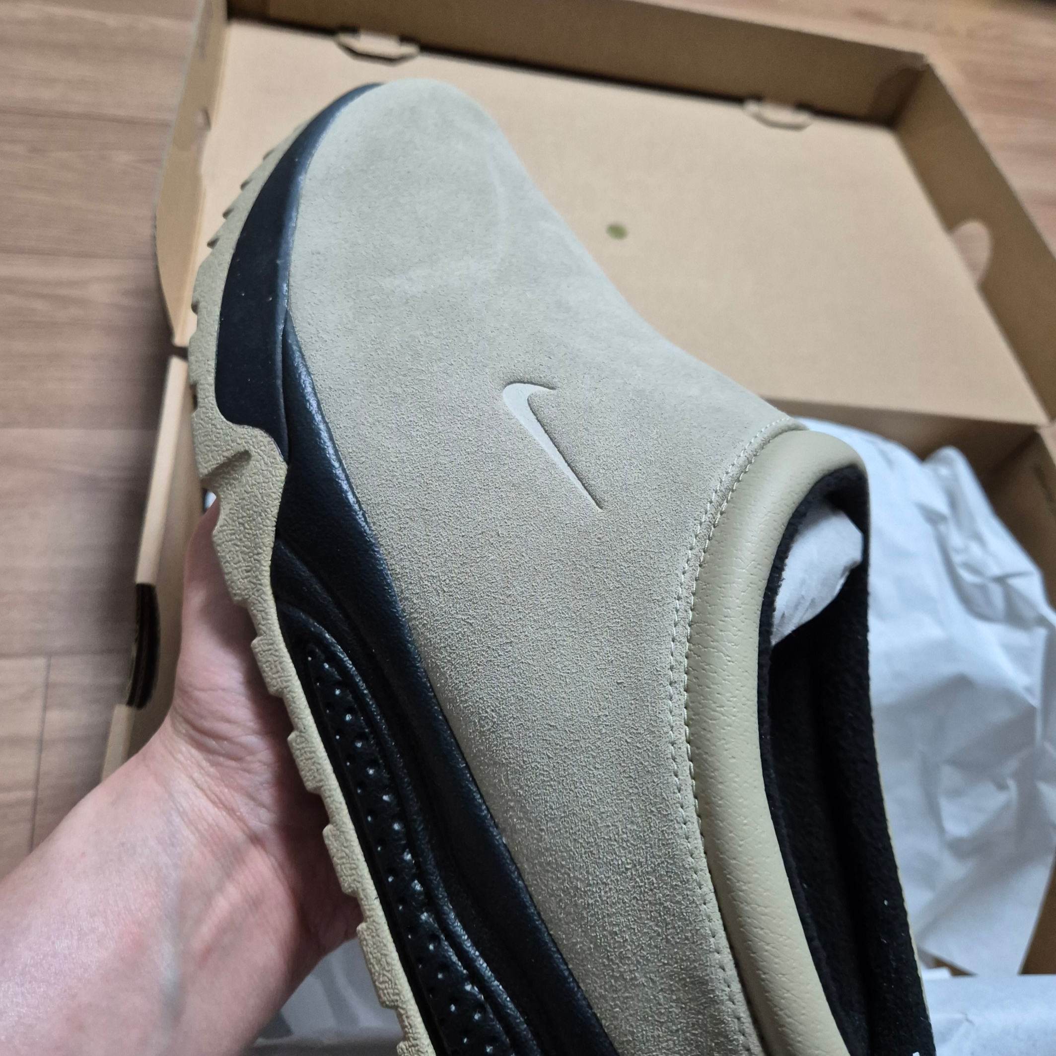 Nike ACG Rufus Limestone and Black 착용 스타일 - 1
