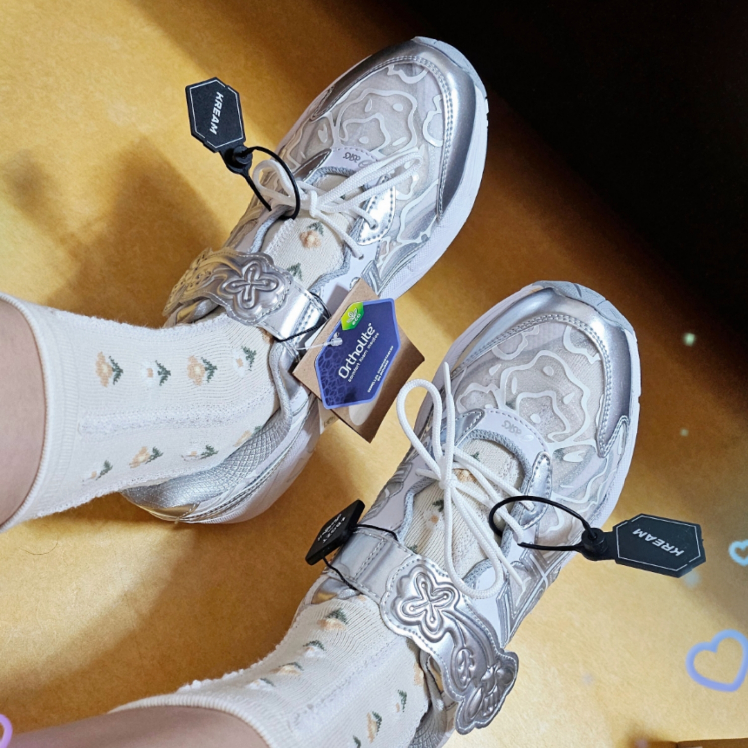 Asics x Cecilie Bahnsen GT-2160 White 착용 스타일 - 2