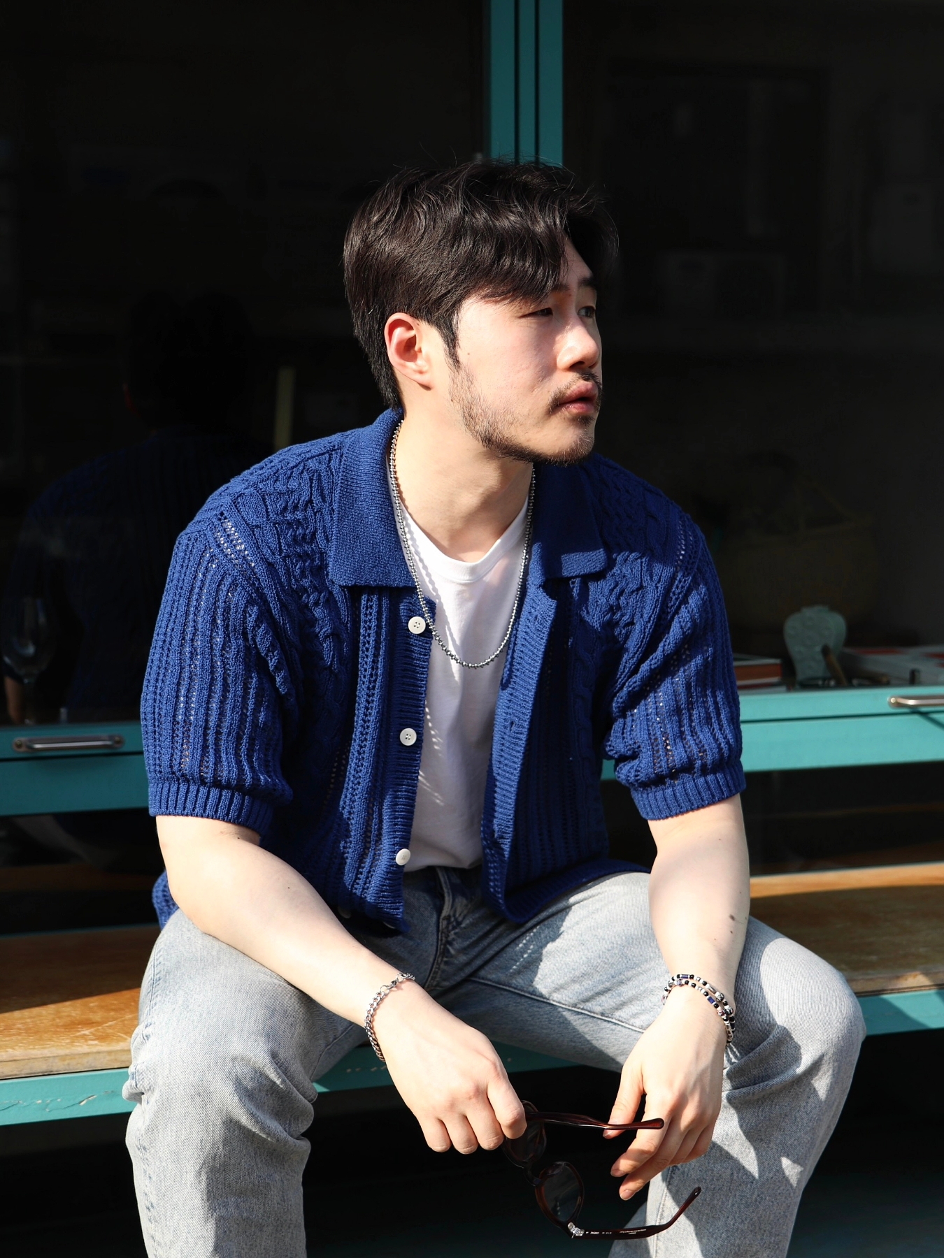 Alden 1493 Suede Unlined Chukka Boot Snuff - E 착용 스타일 - 2