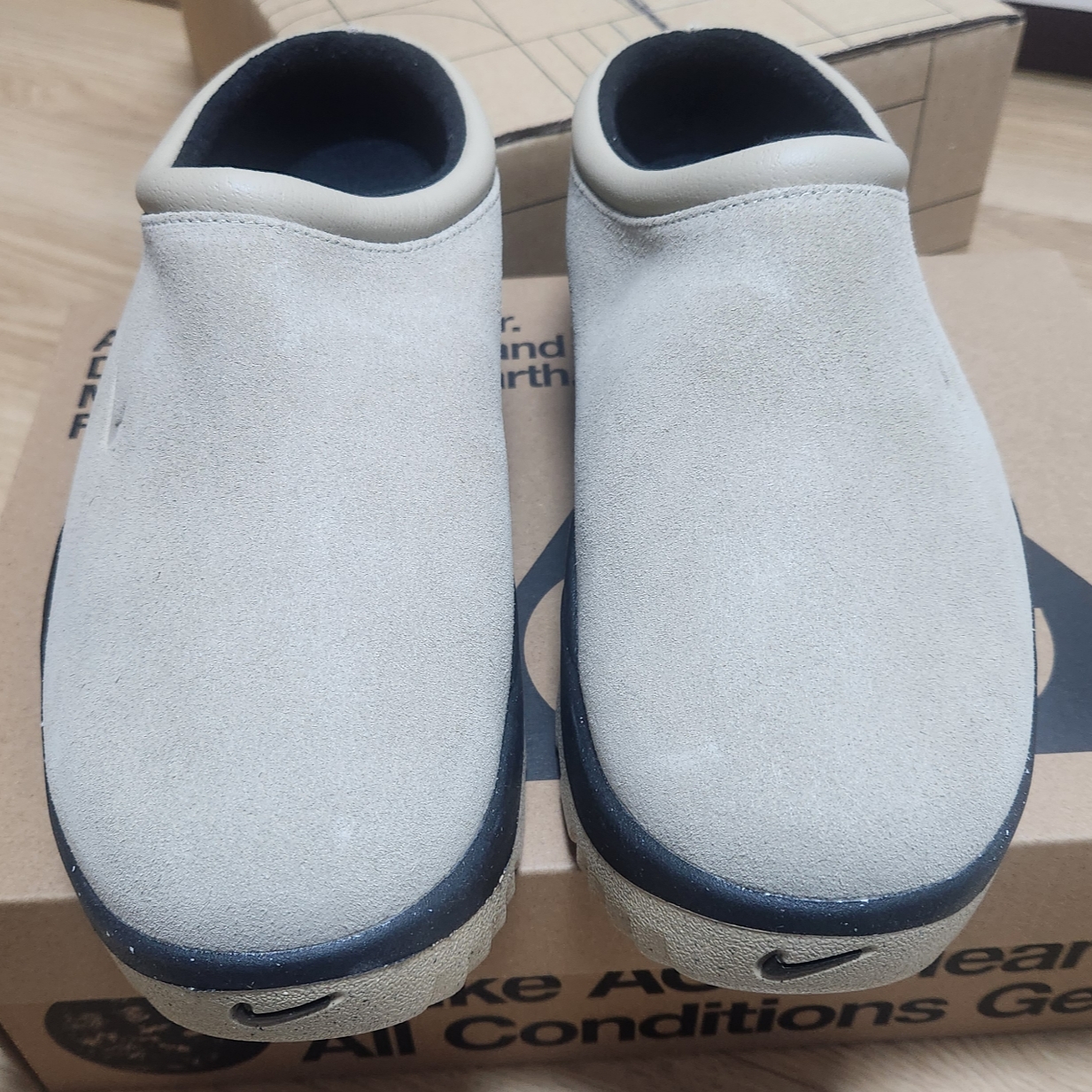 Nike ACG Rufus Limestone and Black 착용 스타일 - 1
