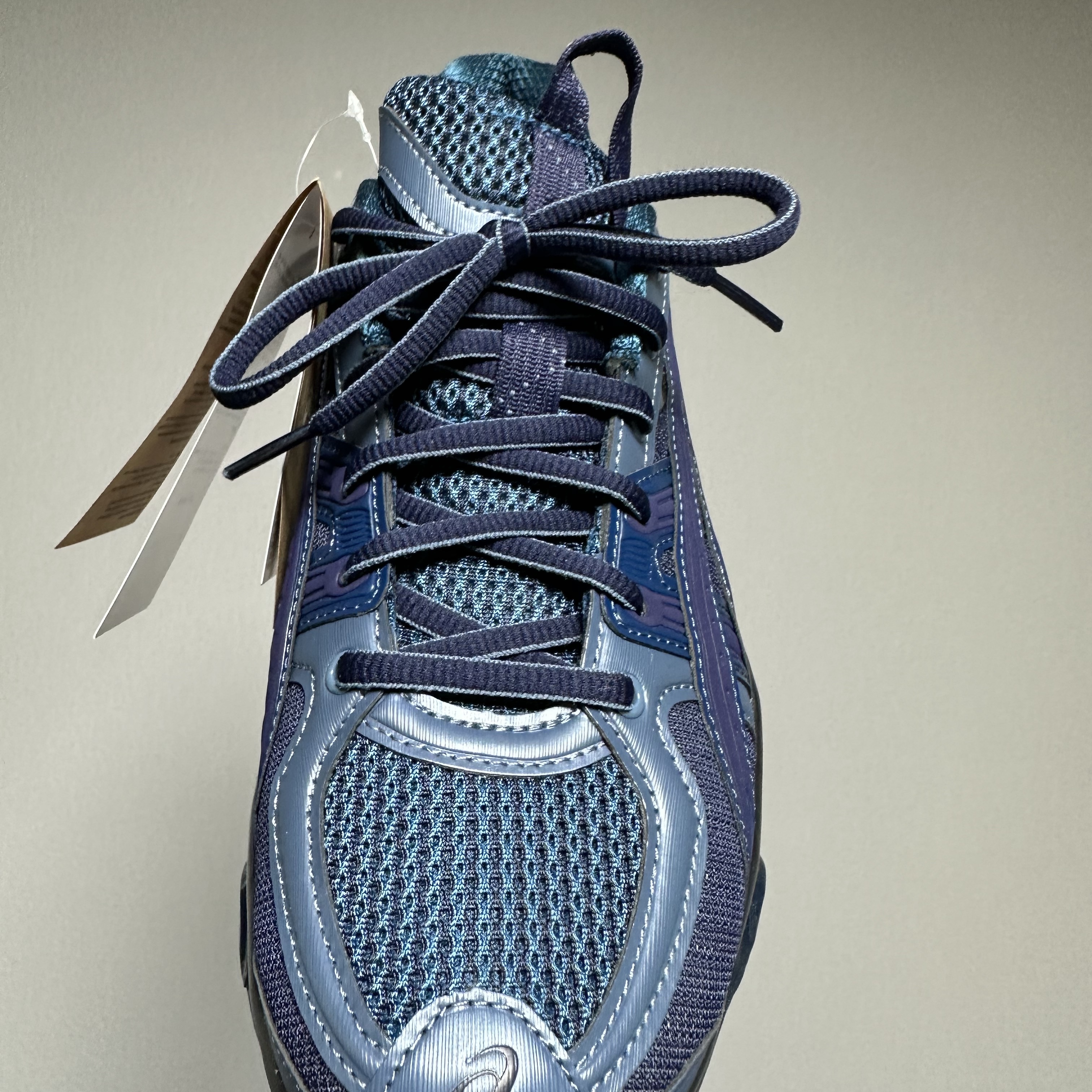 Asics US5-S Gel-Quantum Kinetic Light Indigo Peacoat 착용 스타일 - 2