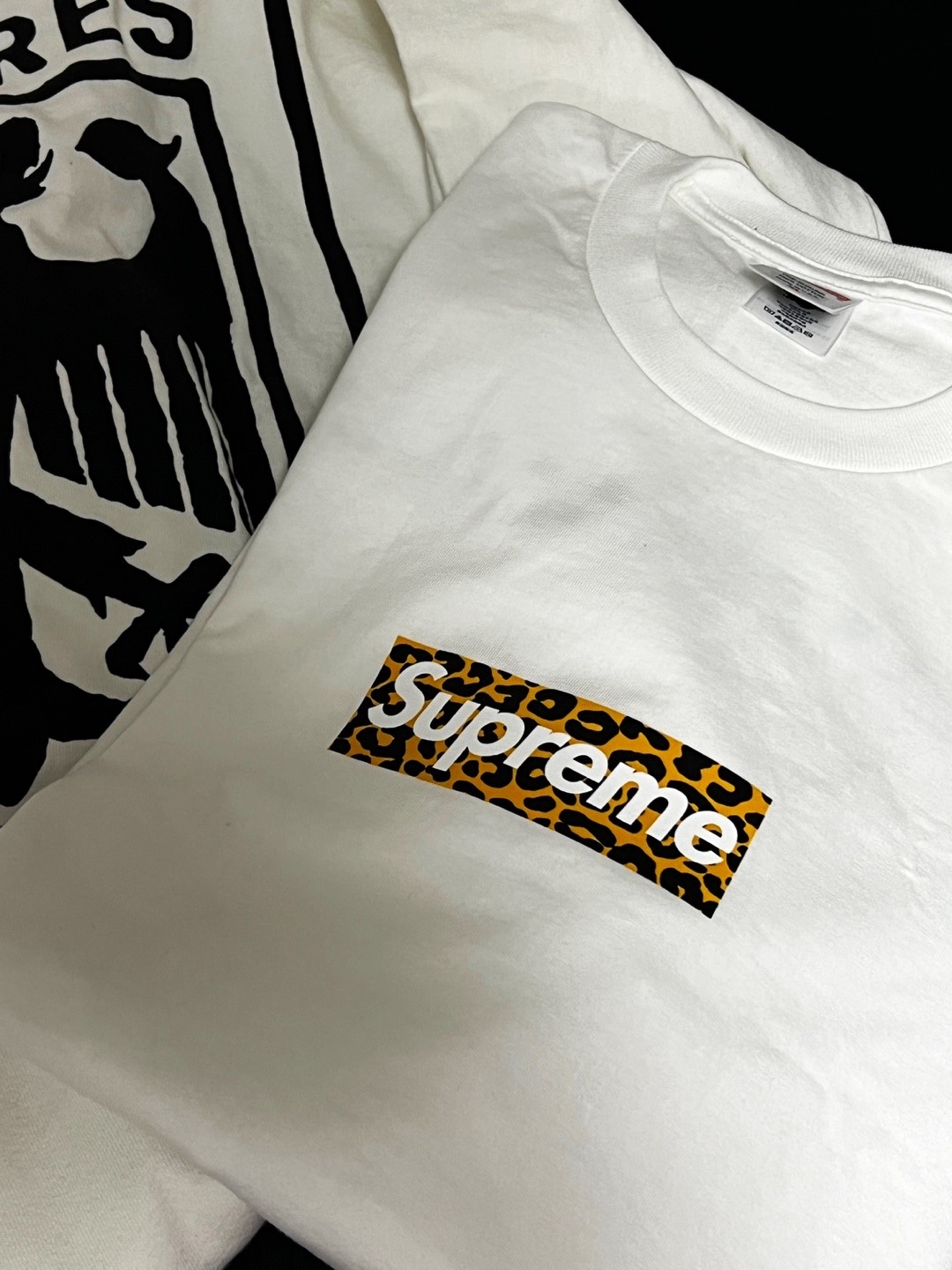 Supreme Shanghai Box Logo T-Shirt White - 24SS 착용 스타일
