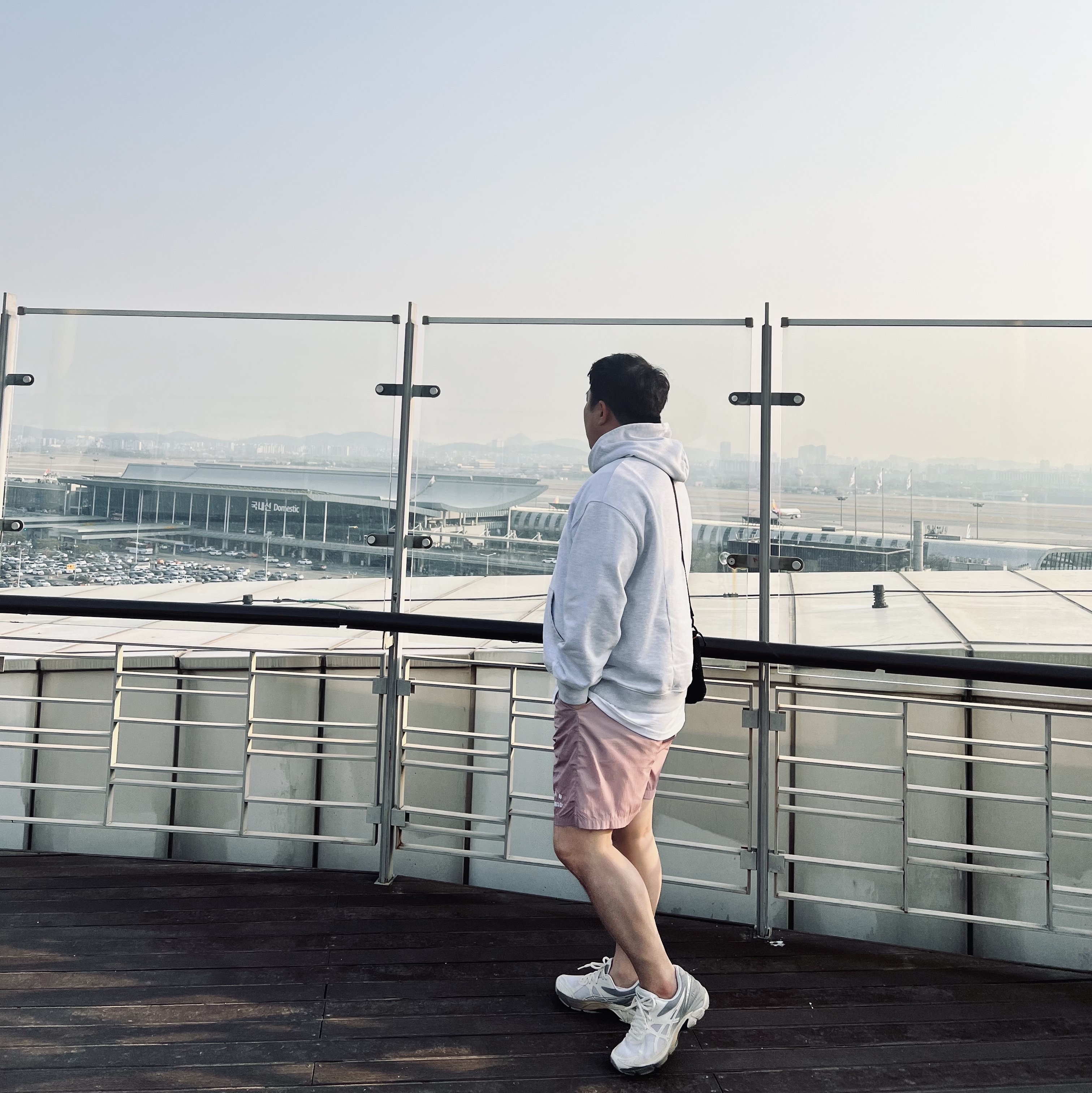 IAB Studio Woven Shorts Pink - The Hyundai Seoul Exclusive, Asics x Dime GT-2160 Arctic Wolf London Fog 착용 스타일