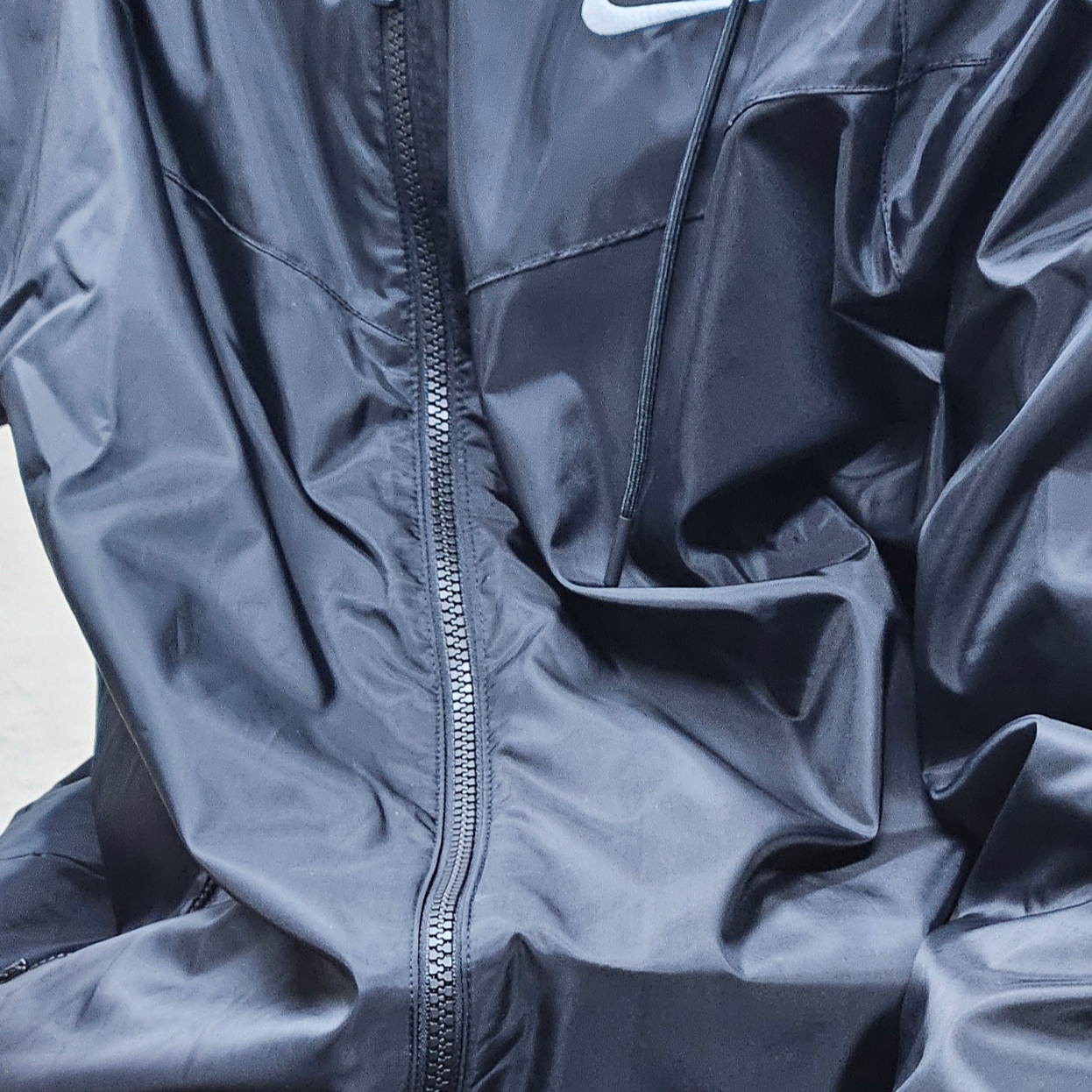 Nike NSW Windrunner Hoodie Jacket Black - Asia 착용 스타일