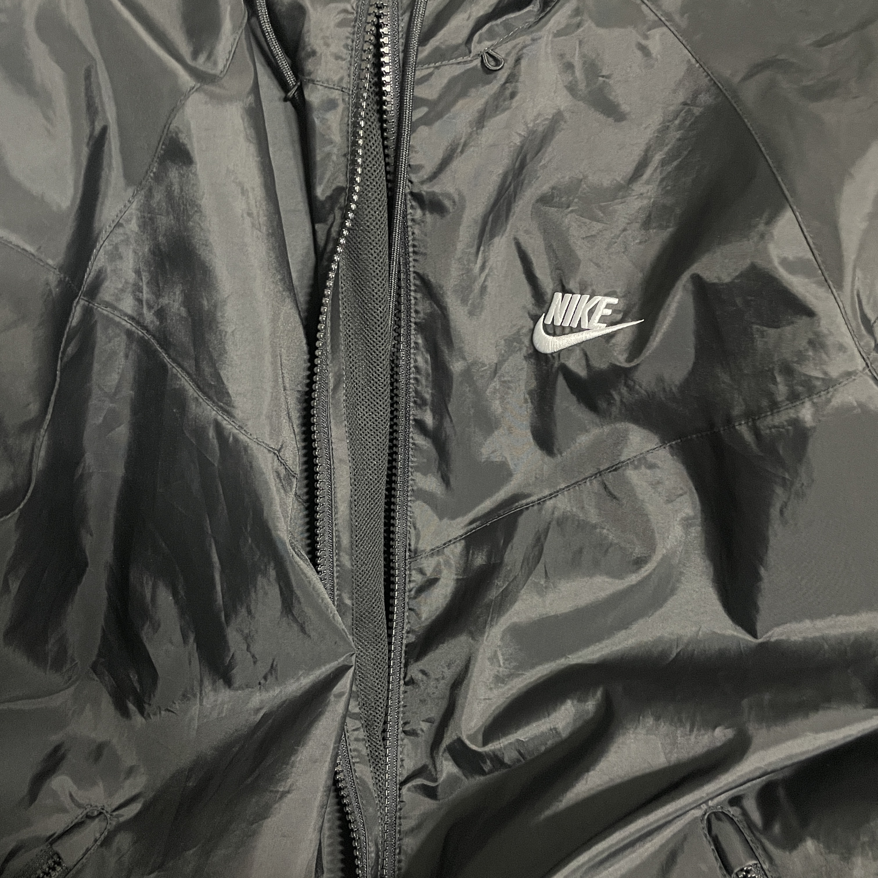 Nike NSW Windrunner Hoodie Jacket Black - Asia 착용 스타일