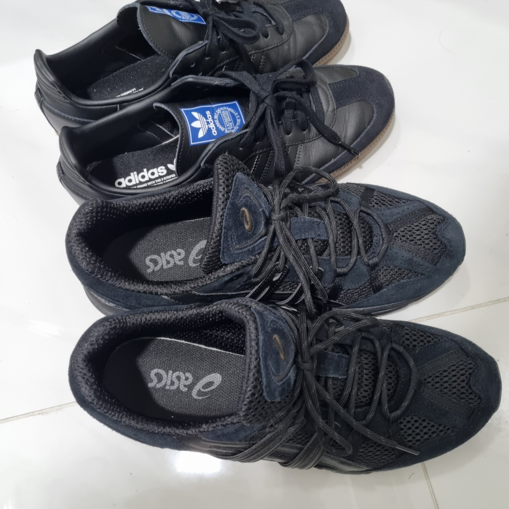 Asics Gel-Sonoma 15-50 Black 착용 스타일 - 1