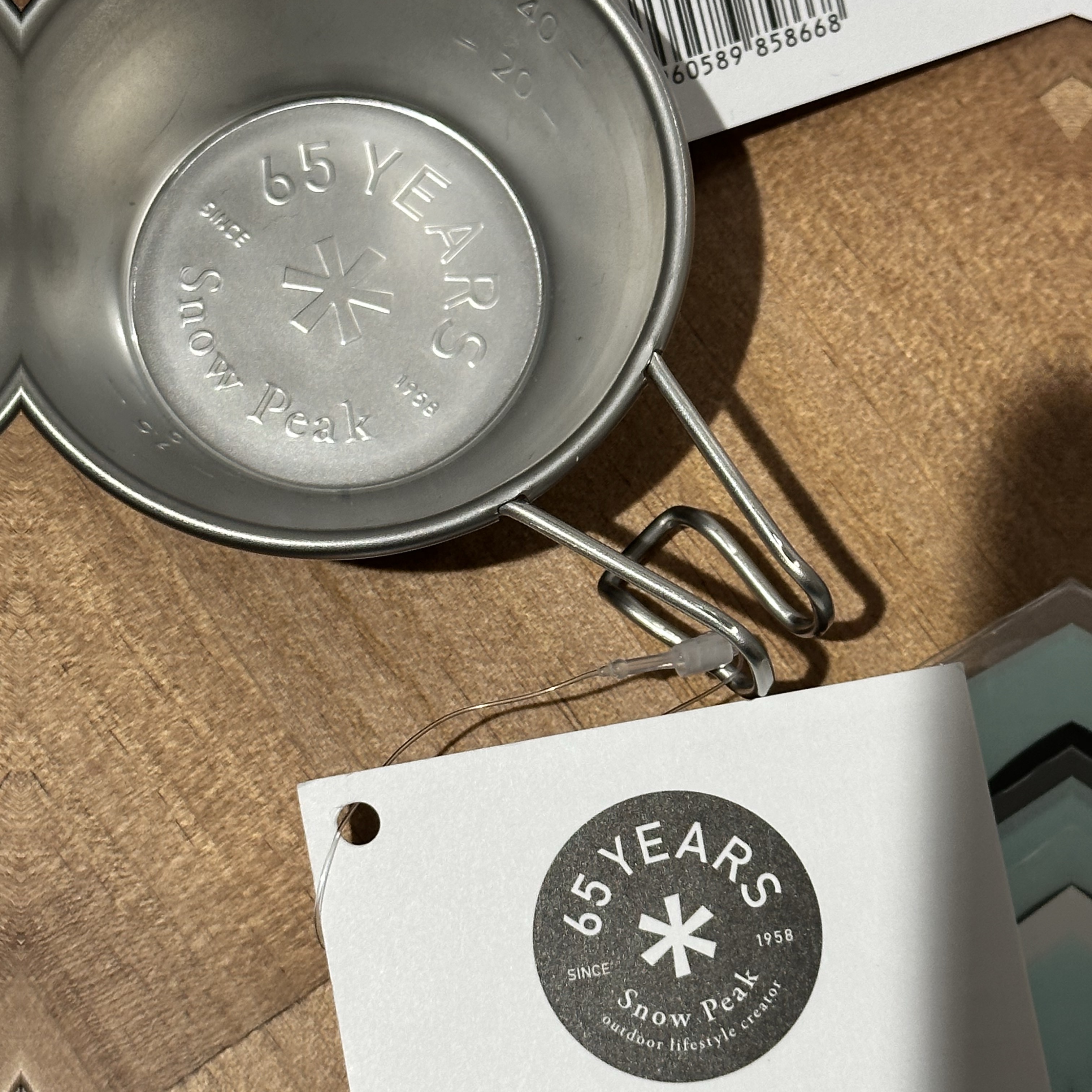 Snow Peak 65th Mini Sierra Cup 착용 스타일 - 4