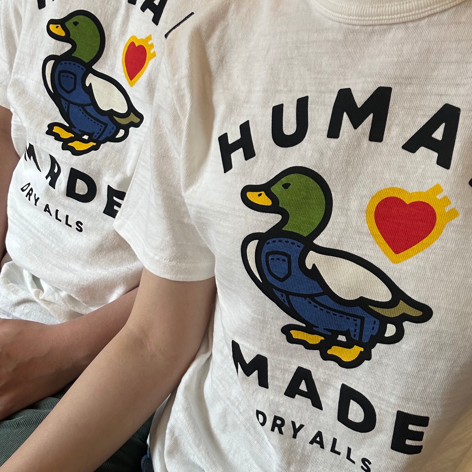 Human Made Graphic T-Shirt #05 White 착용 스타일